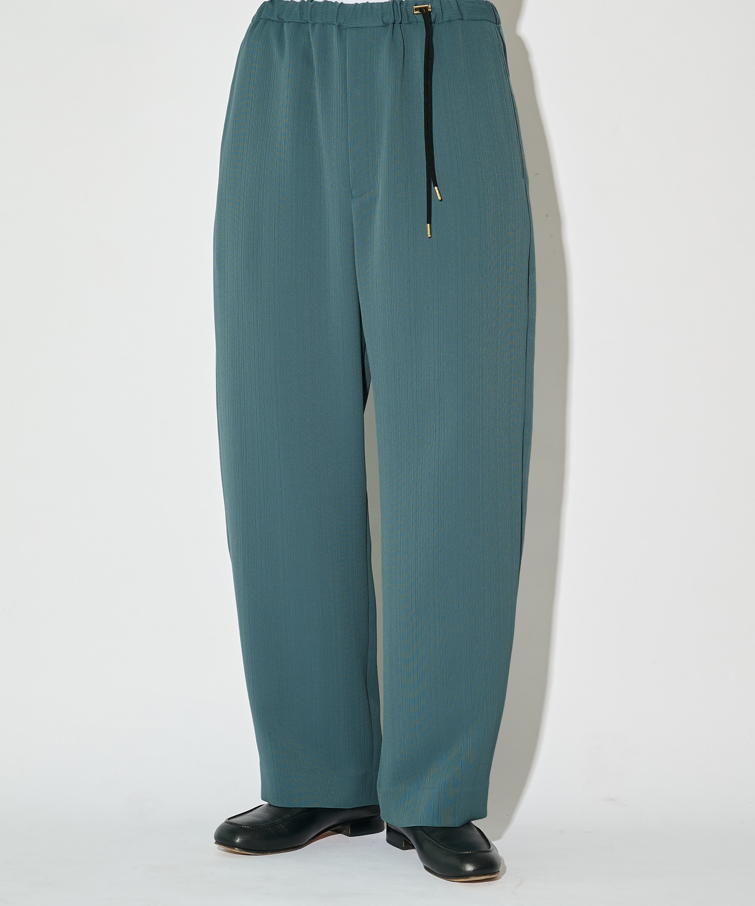 別注 Cord pique Drawstring Relaxed Pants CULLNI