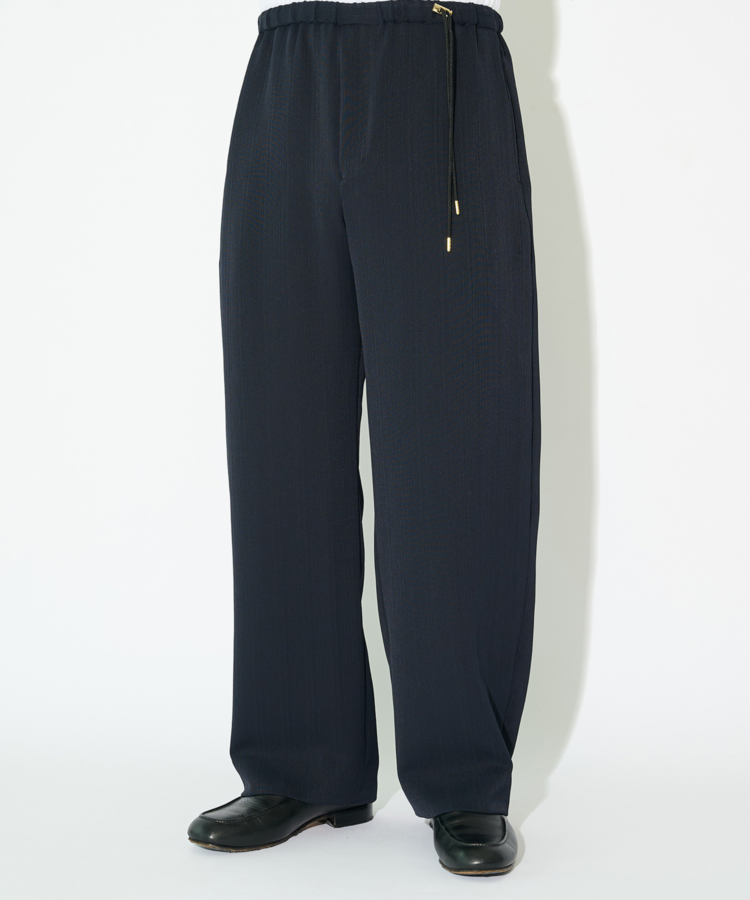 別注 Cord pique Drawstring Relaxed Pants CULLNI