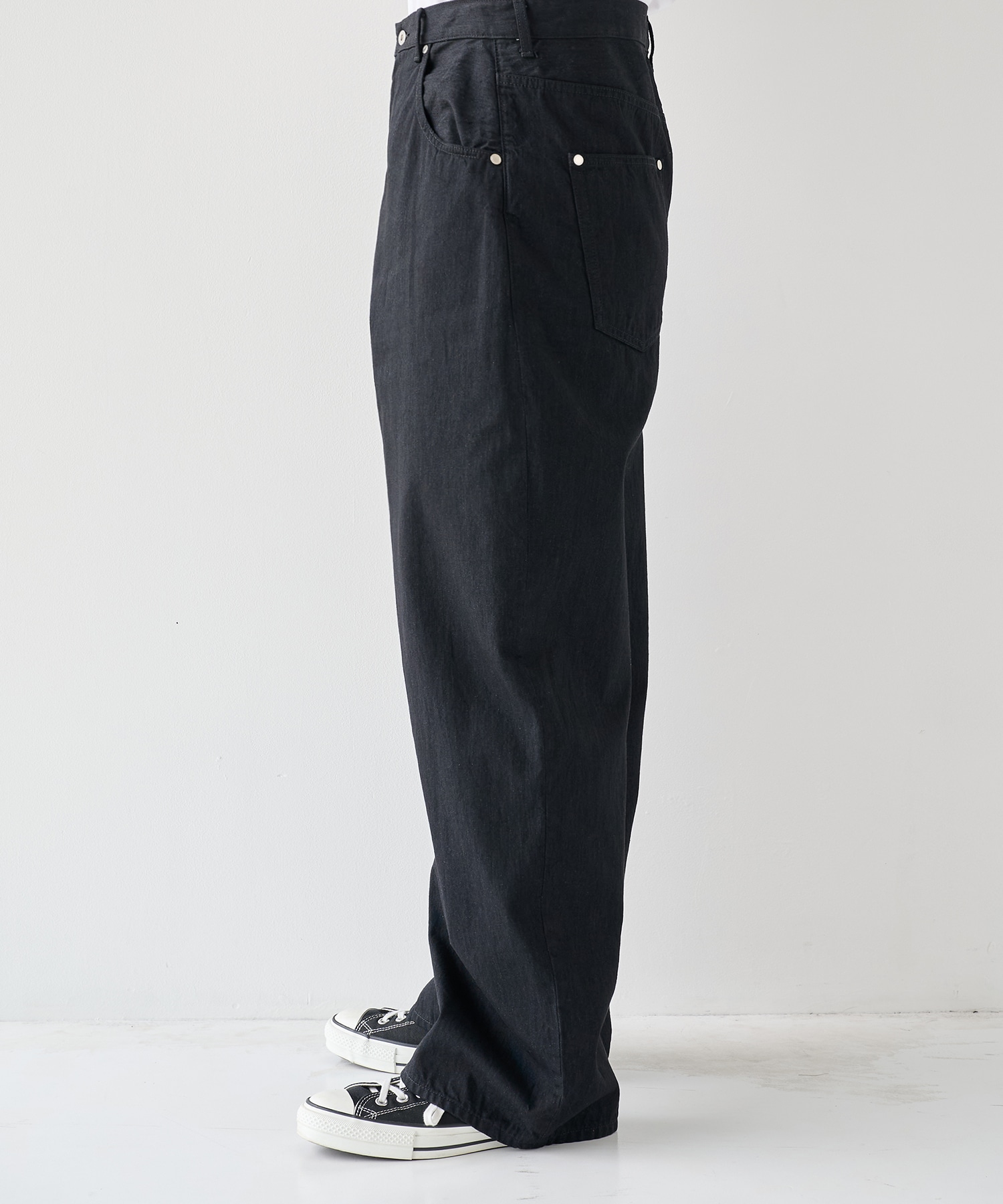 8.5oz Barrel Denim Pants STUDIOUS