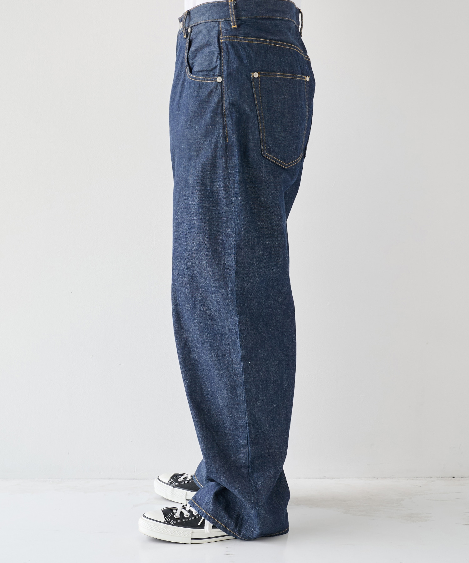 8.5oz Barrel Denim Pants STUDIOUS