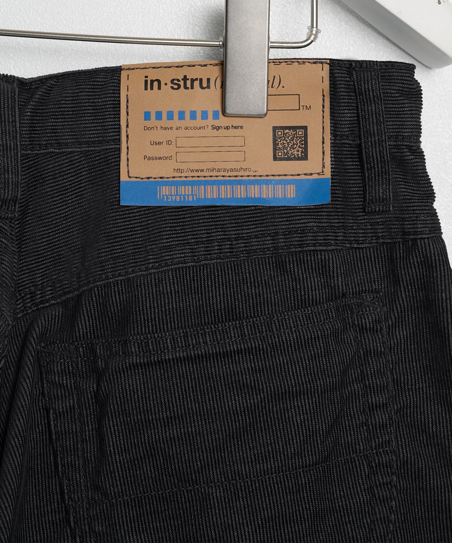CORDUROY 5PKT BAGGY PANTS in・stru(men-tal)