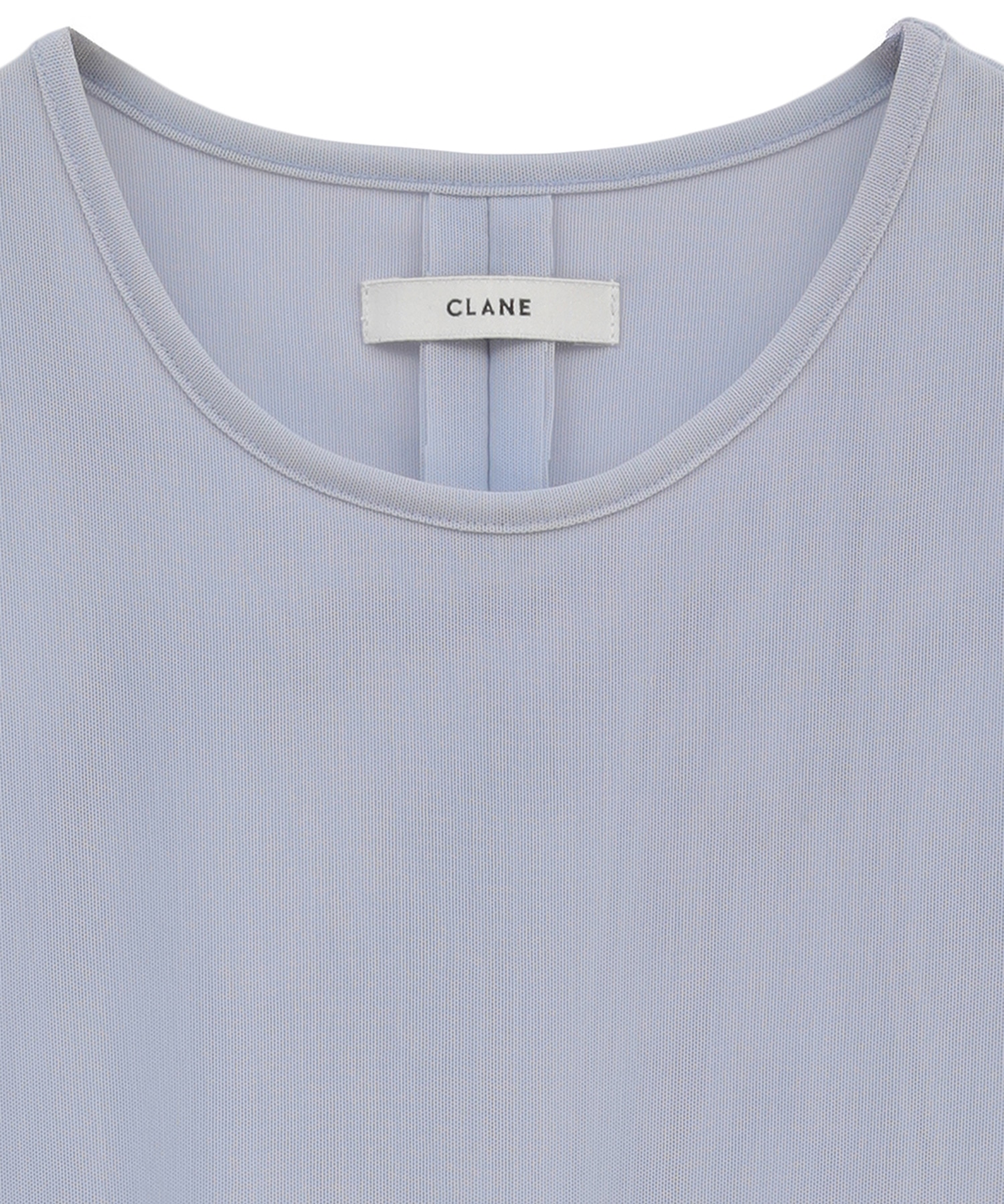 SHEER MESH CREW NECK TOPS CLANE