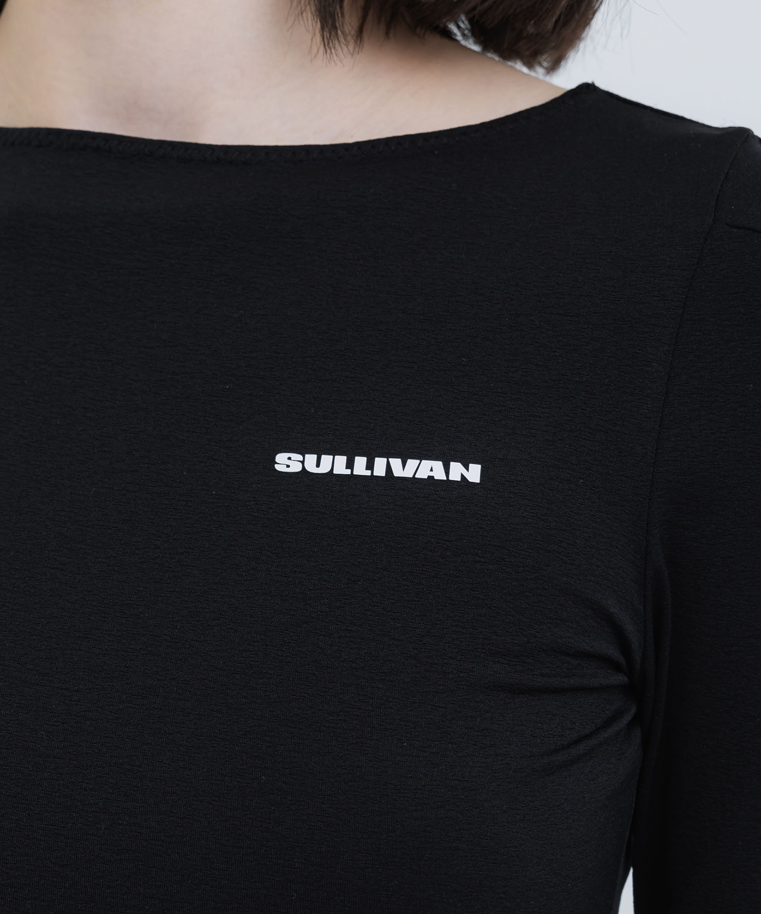 WRINKLED JERSEY BODY SUIT TOP JOHN LAWRENCE SULLIVAN