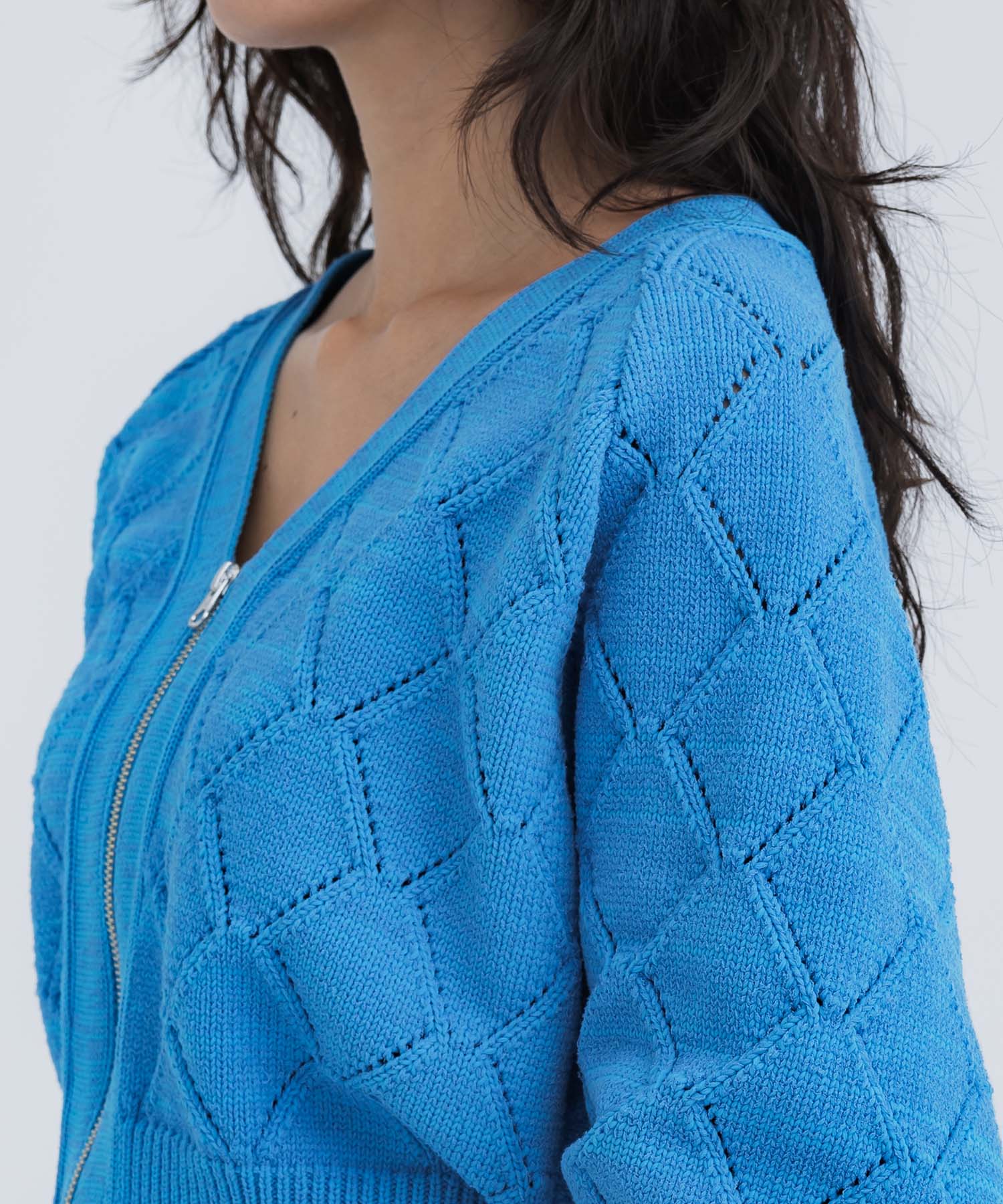 Diamond Knit Cardigan STUDIOUS