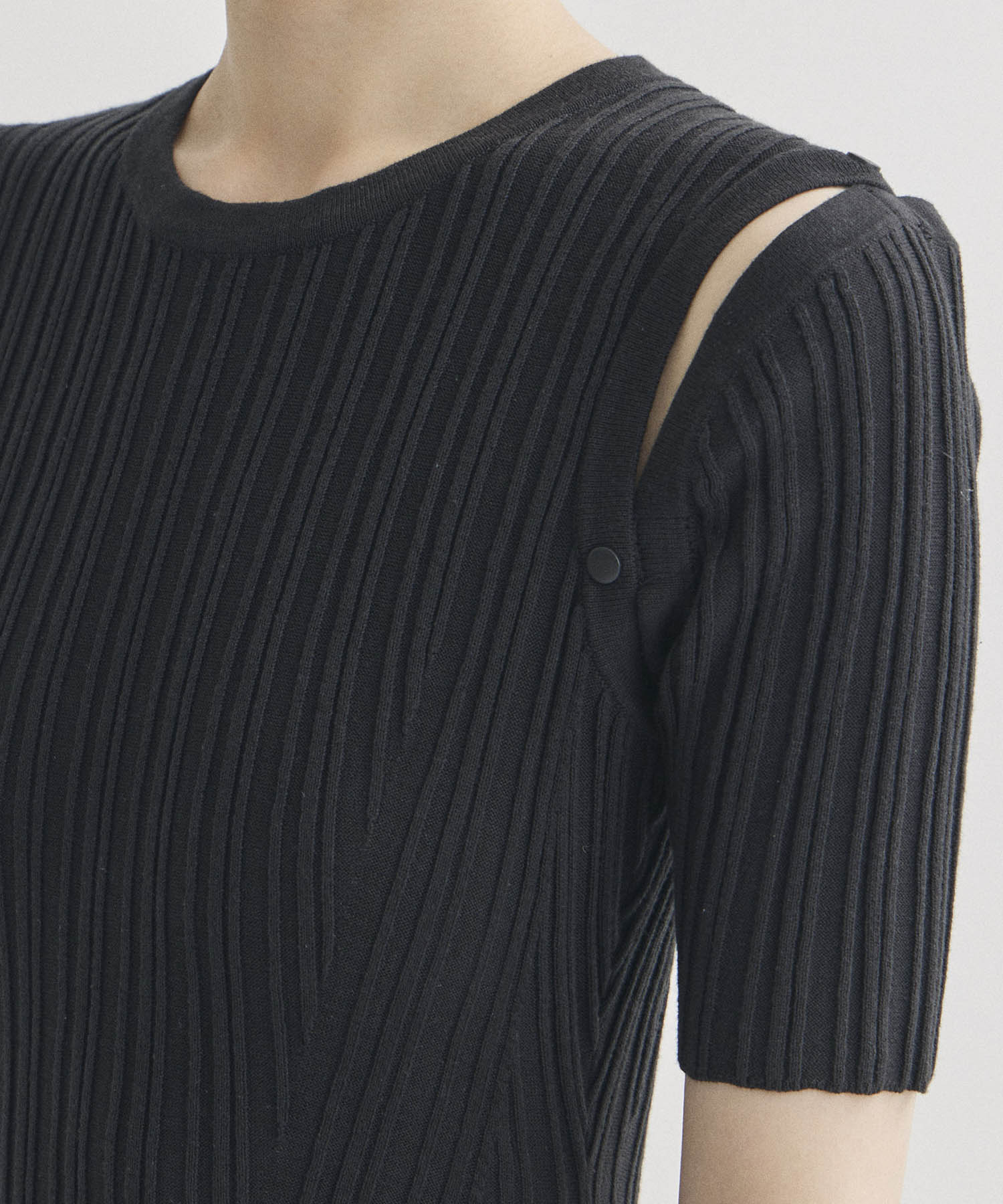2way Sleeve Knit Dress STUDIOUS