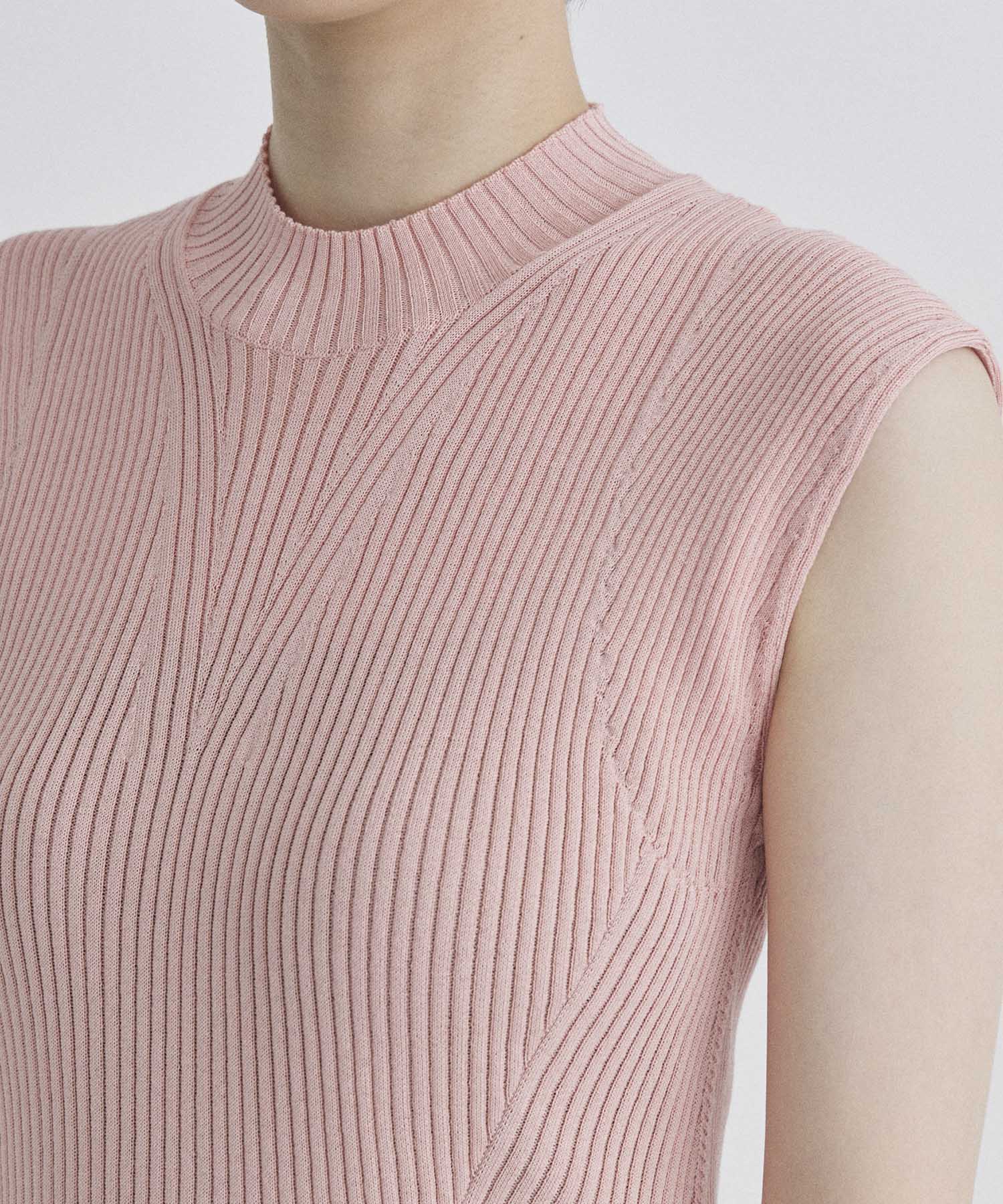 Sleeveless Rib Knit Top STUDIOUS