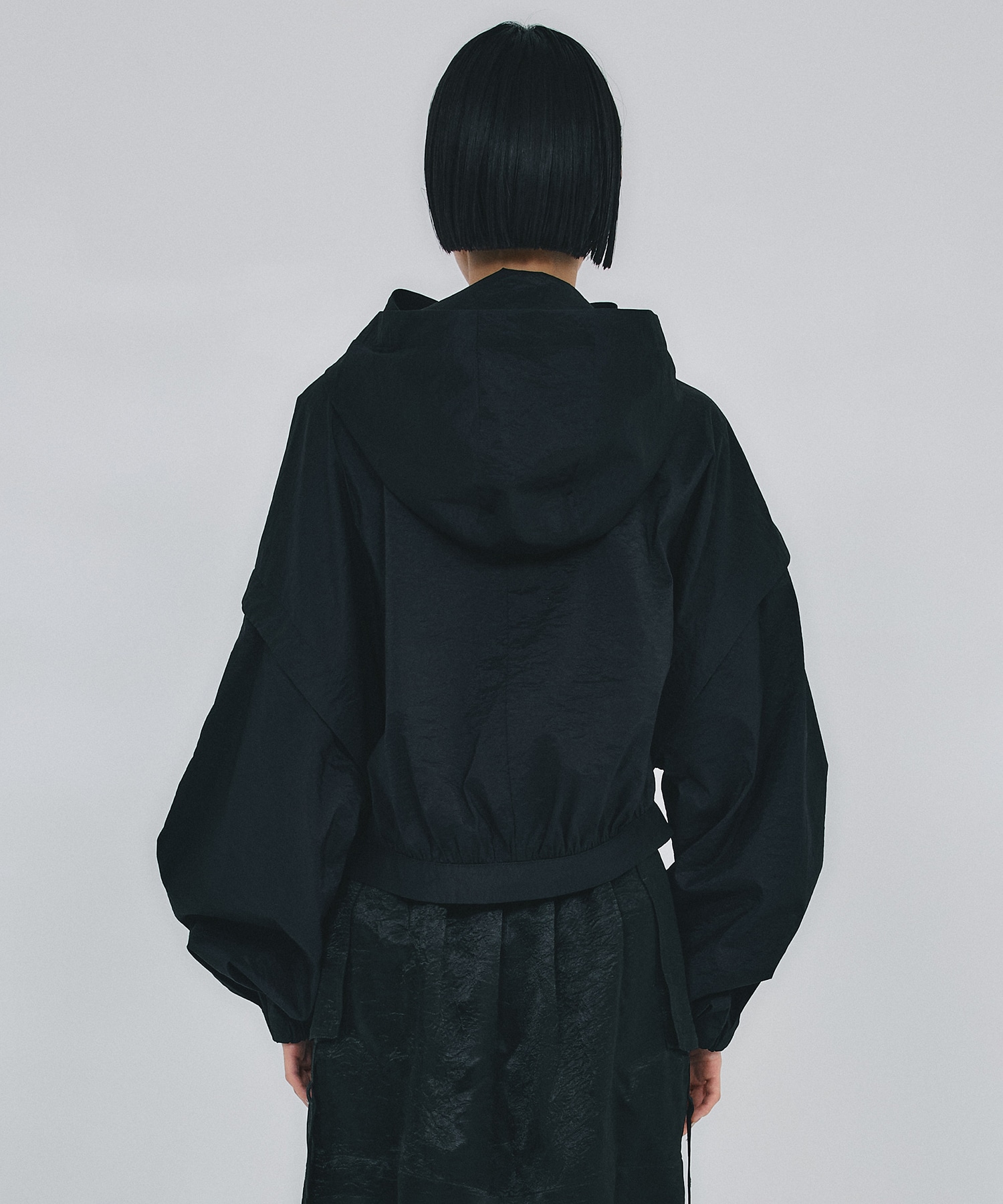 別注2WAY see-through cropped blouson THINGS THAT MATTER