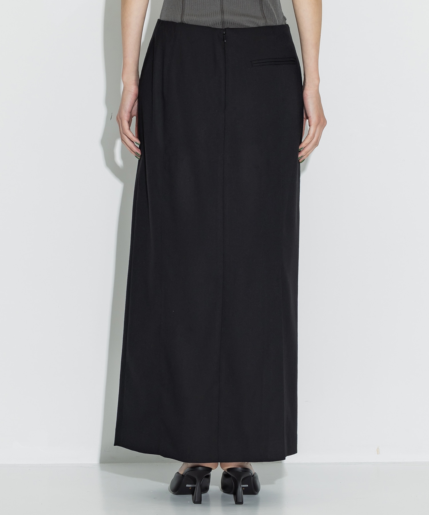 Side Vents Pencil Skirt 