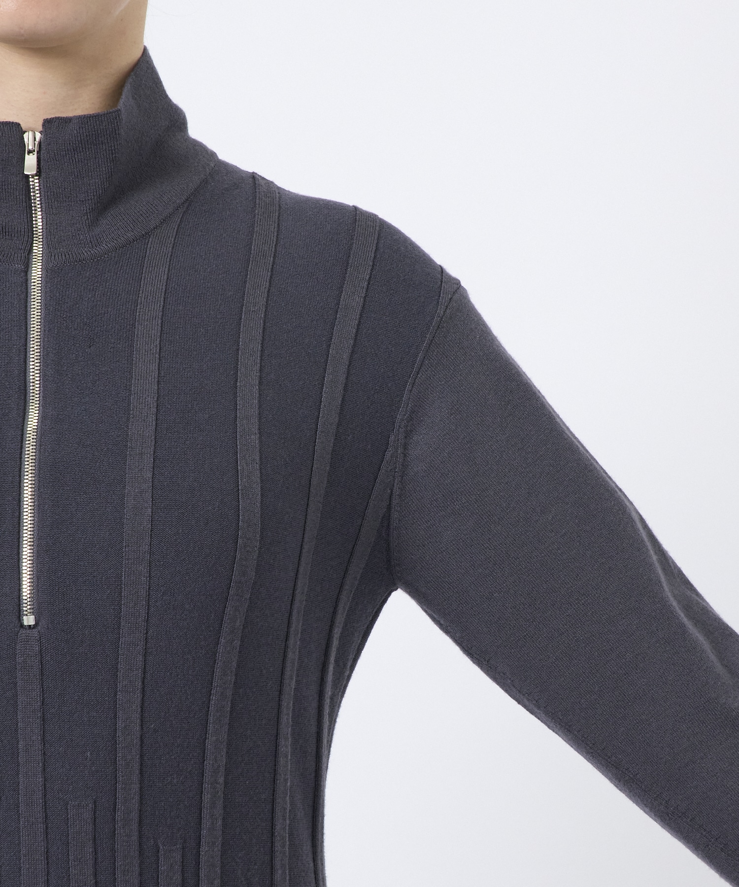別注ZIP KNIT DRESS CINOH