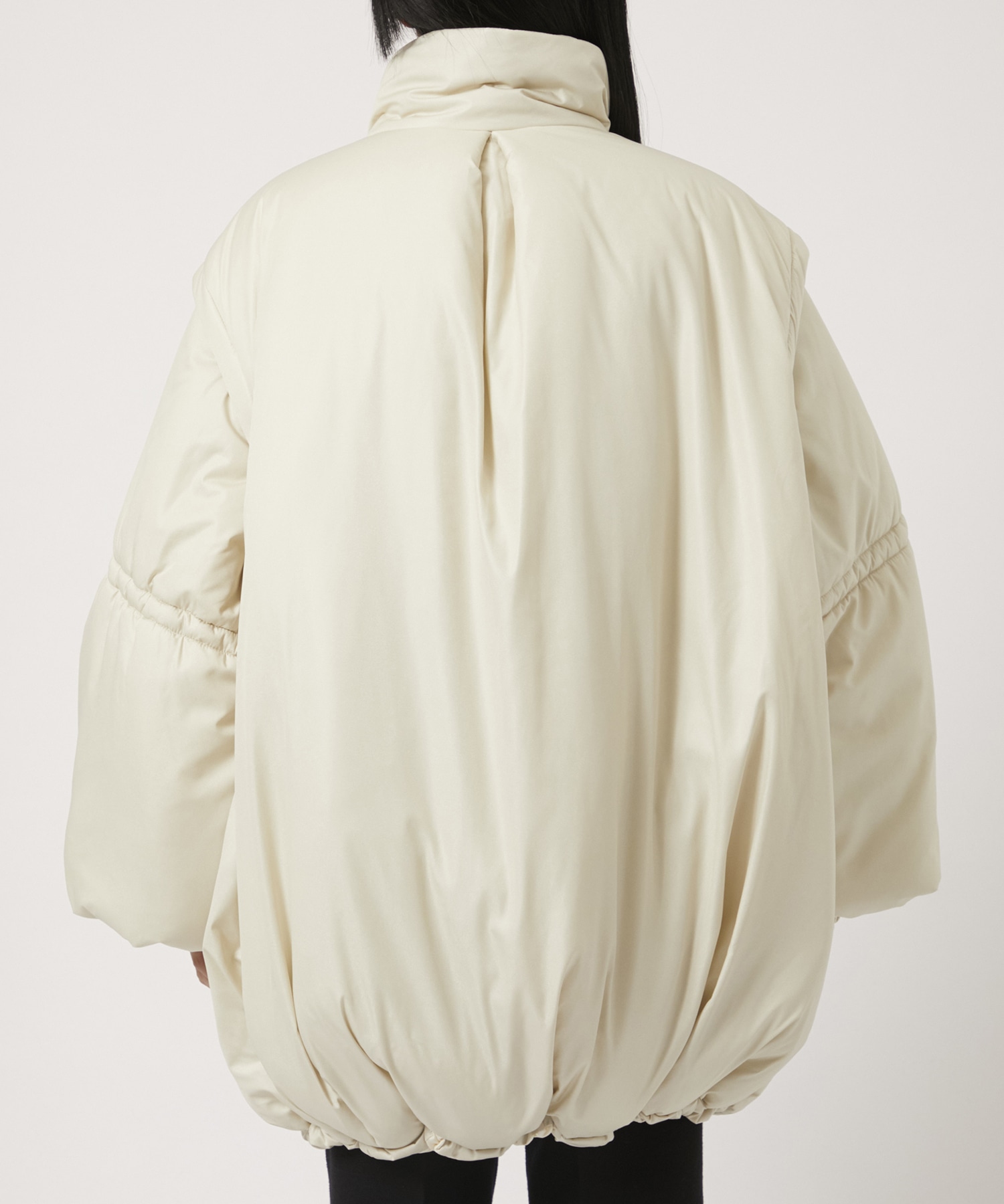 2WAY WAVE STITCH PADDED JACKET AMERI