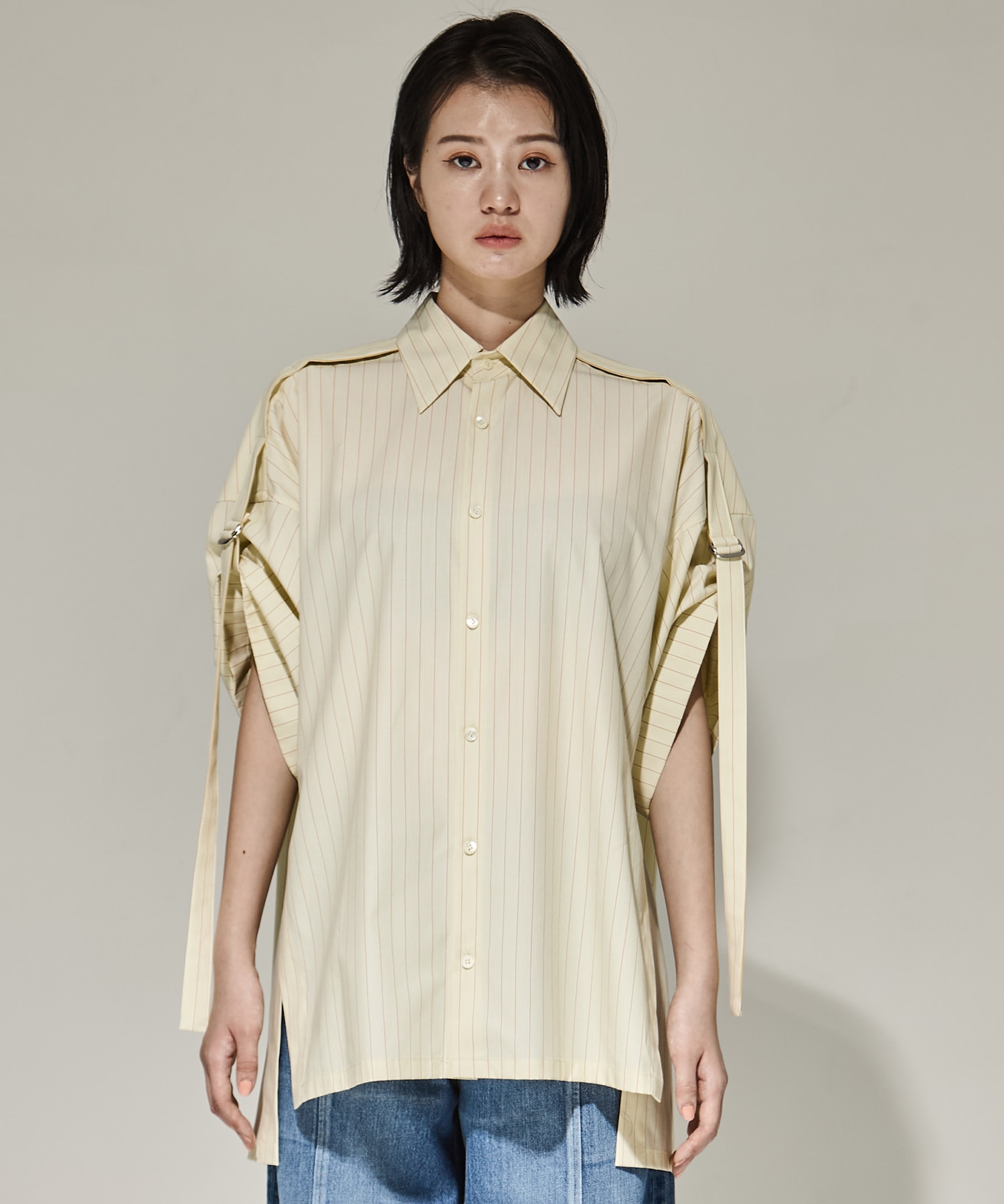 Square belt Shirt UJOH