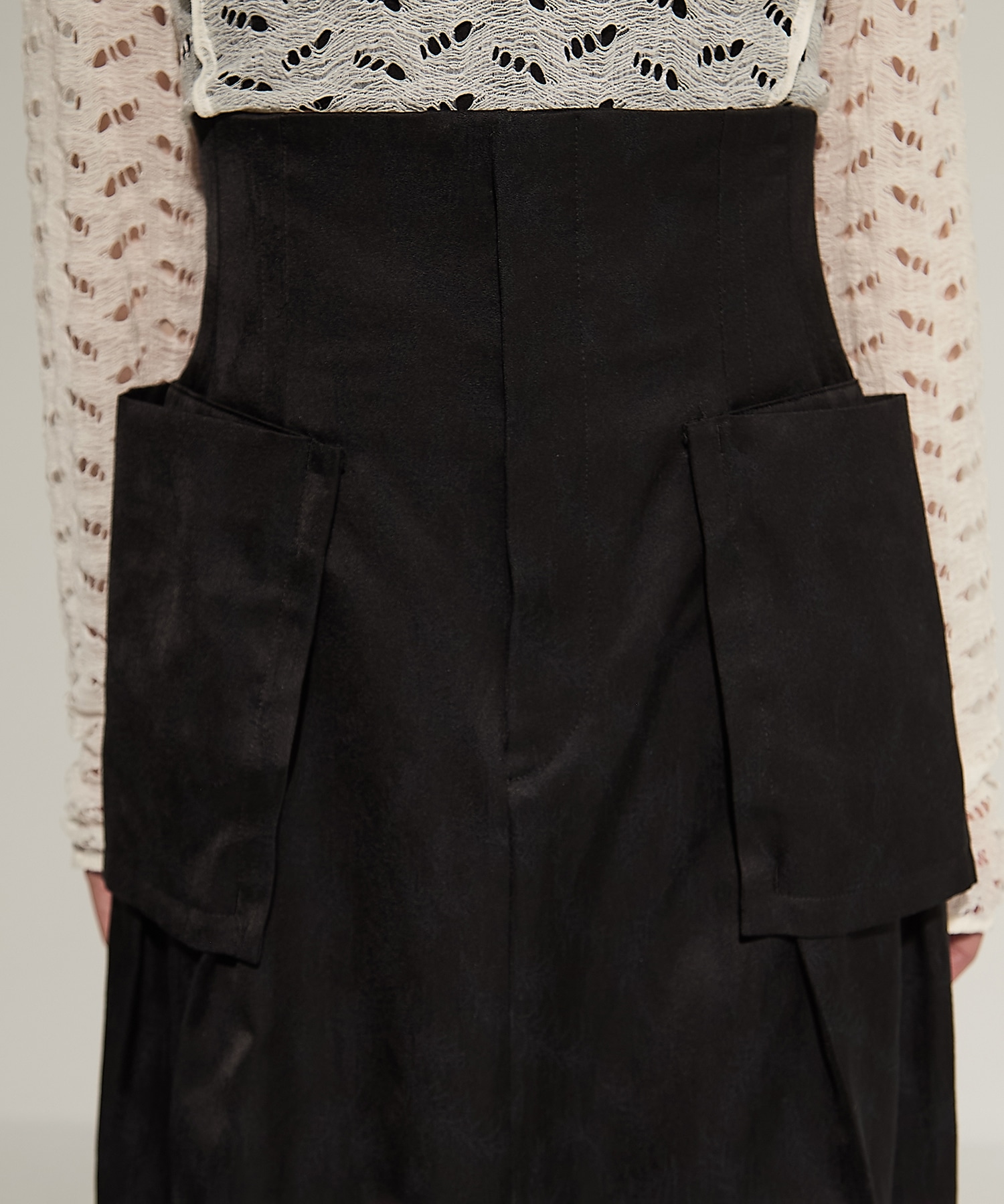 Leaf Jacquard Skirt STUDIOUS