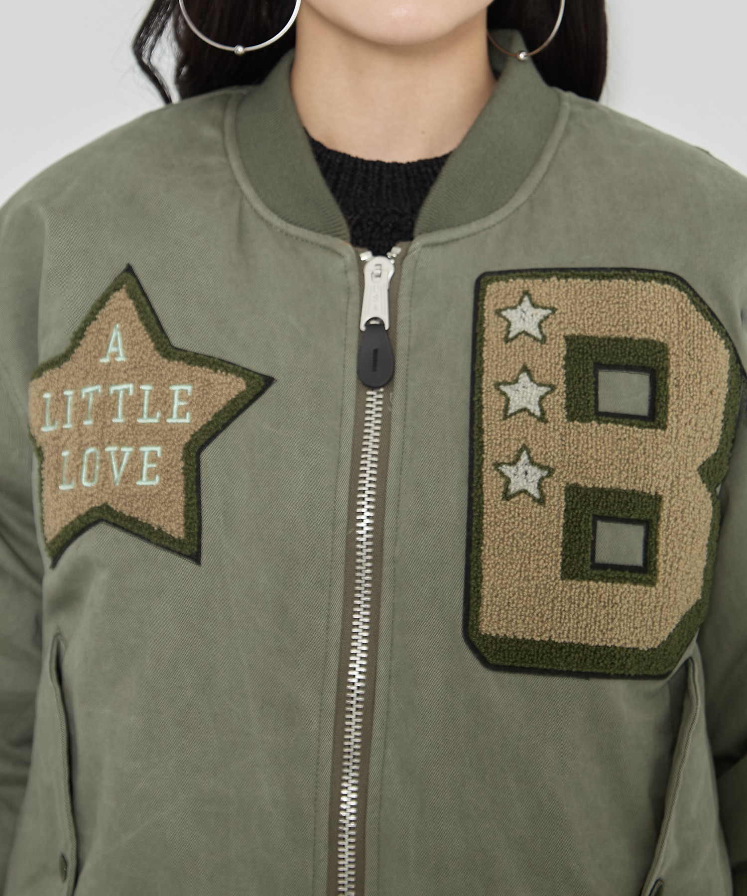 x F.M.C.D / Varsity Cotton Bomber Jacket BASICKS
