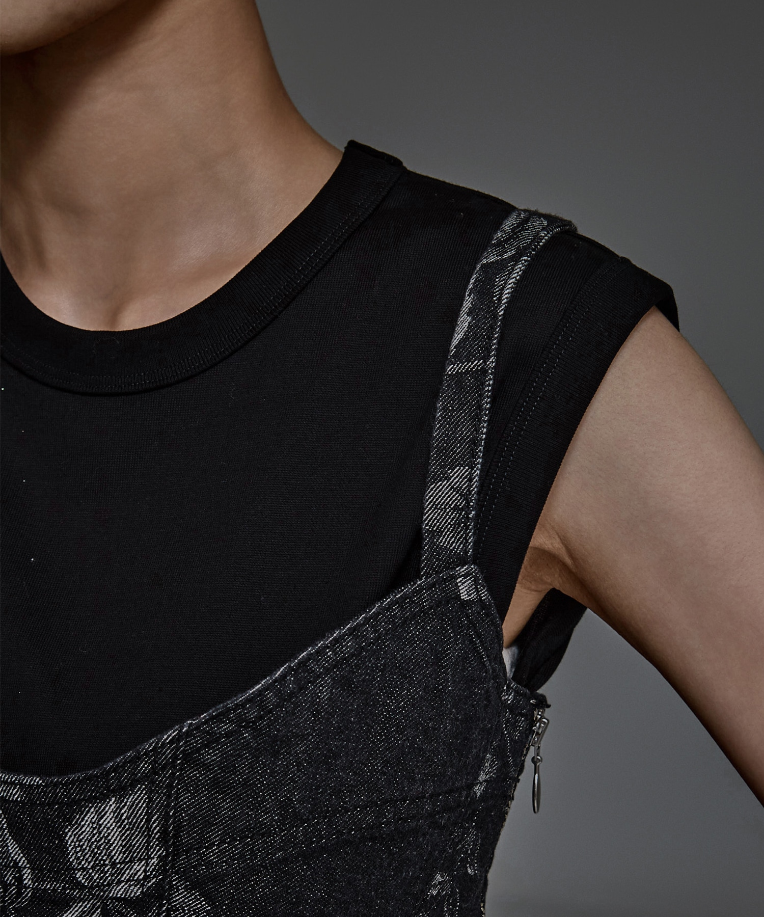 別注ROSE DENIM BUSTIER FETICO
