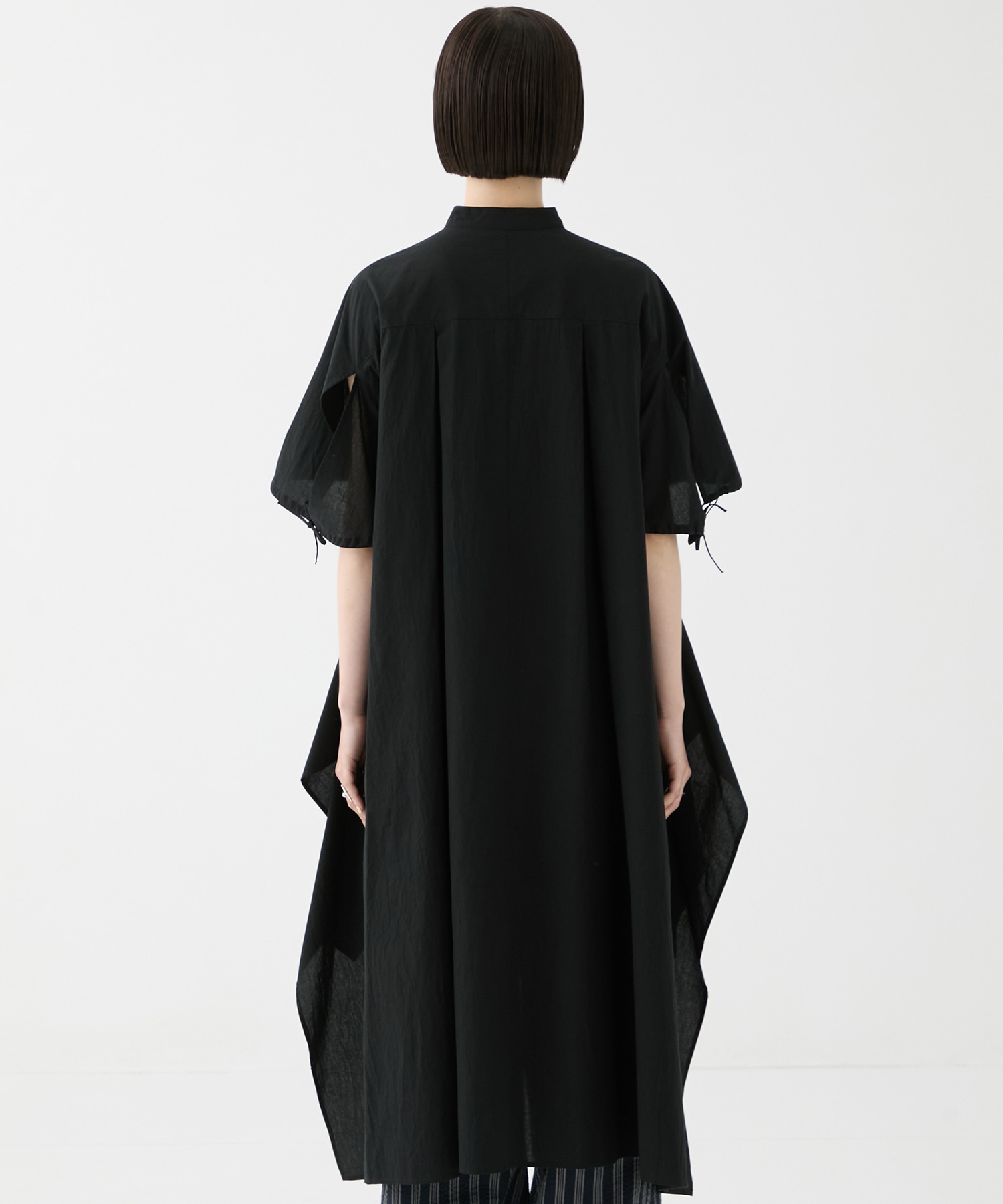別注Coボイルサッカーケープスリーブシャツ FEMMENT