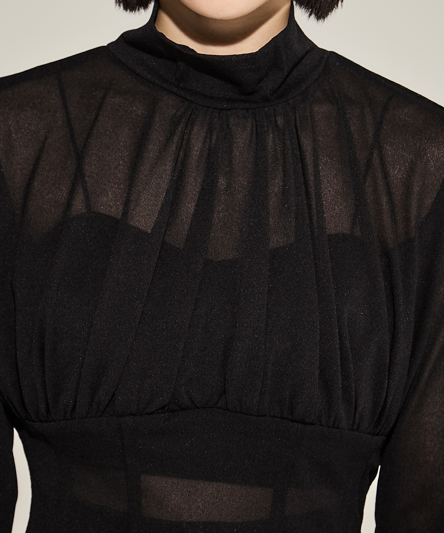 JERSEY CORSET GATHERED TOP JOHN LAWRENCE SULLIVAN