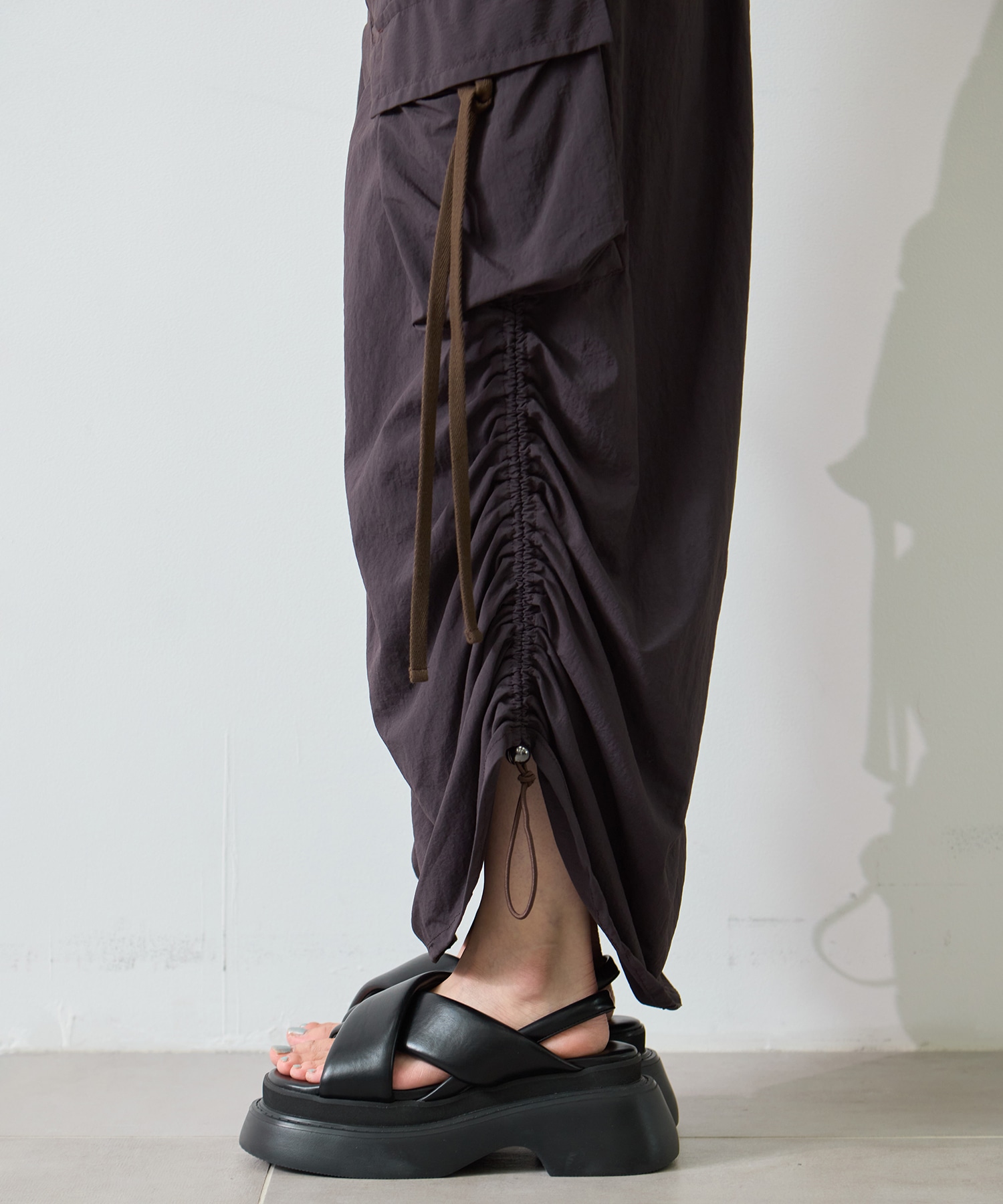 Drawstring Cargo Skirt STUDIOUS