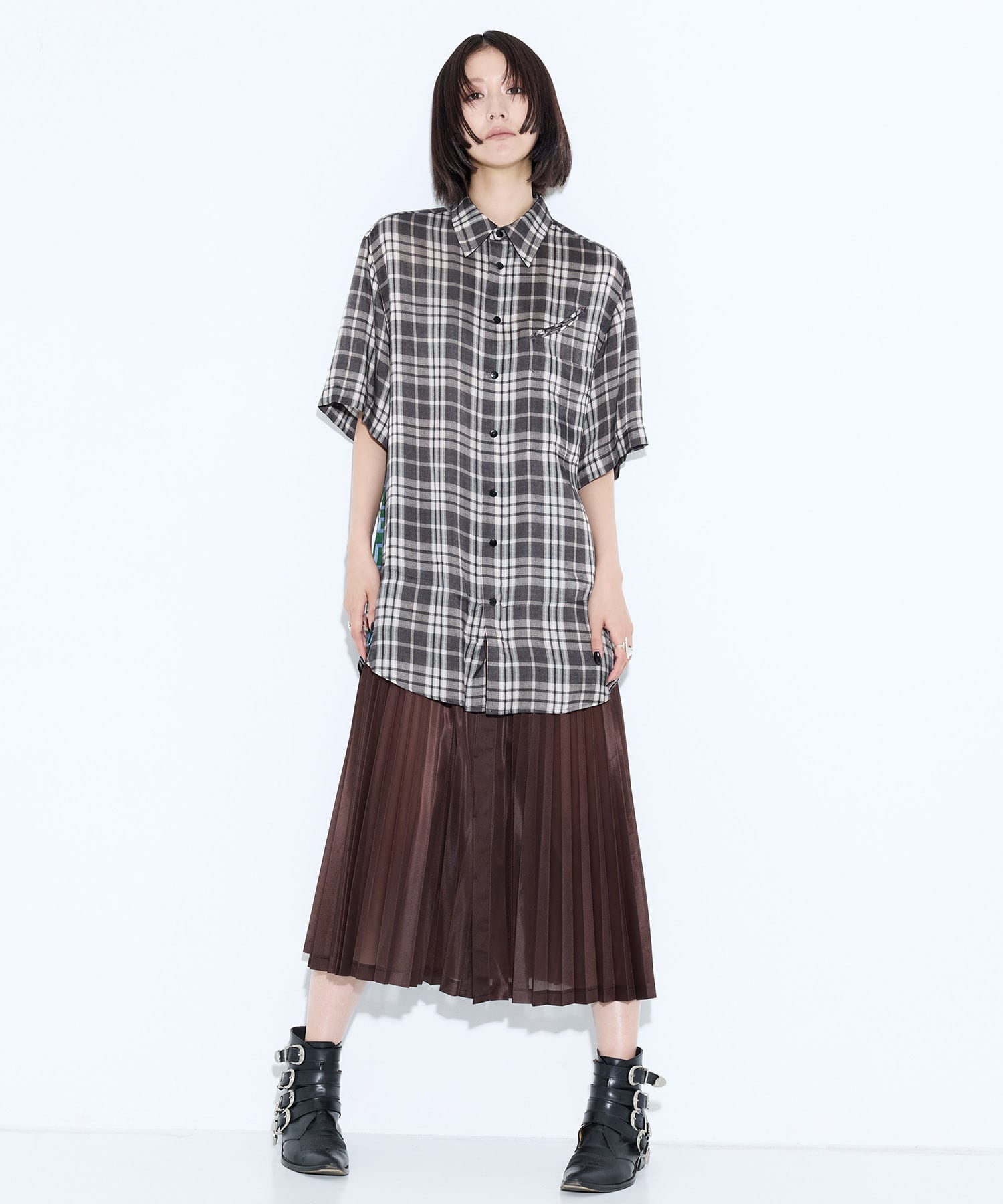 Inner print dress TOGA