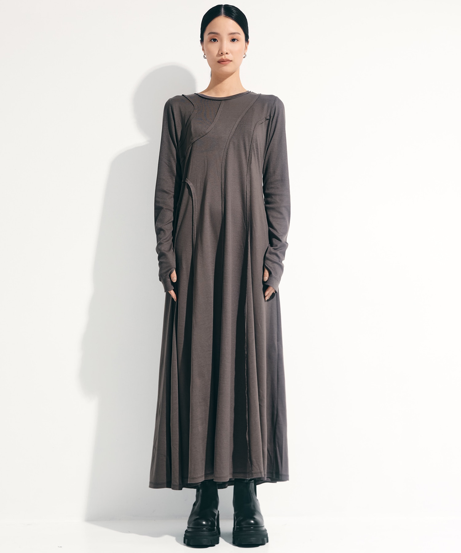 Deconstructed Jersey Dress STUDIOUS