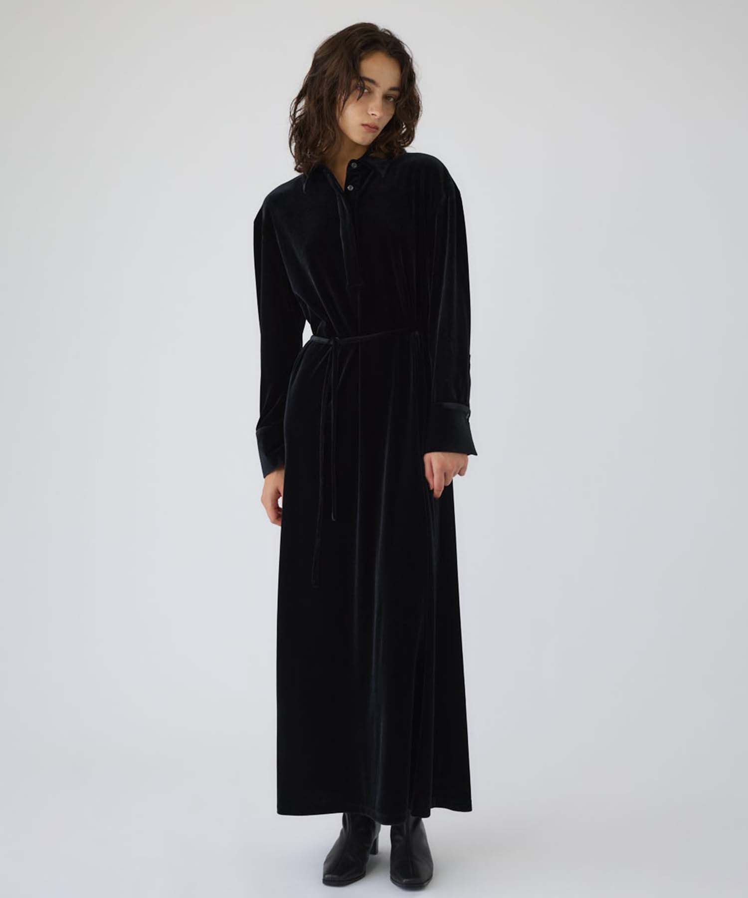Velour shirt dress RIM.ARK