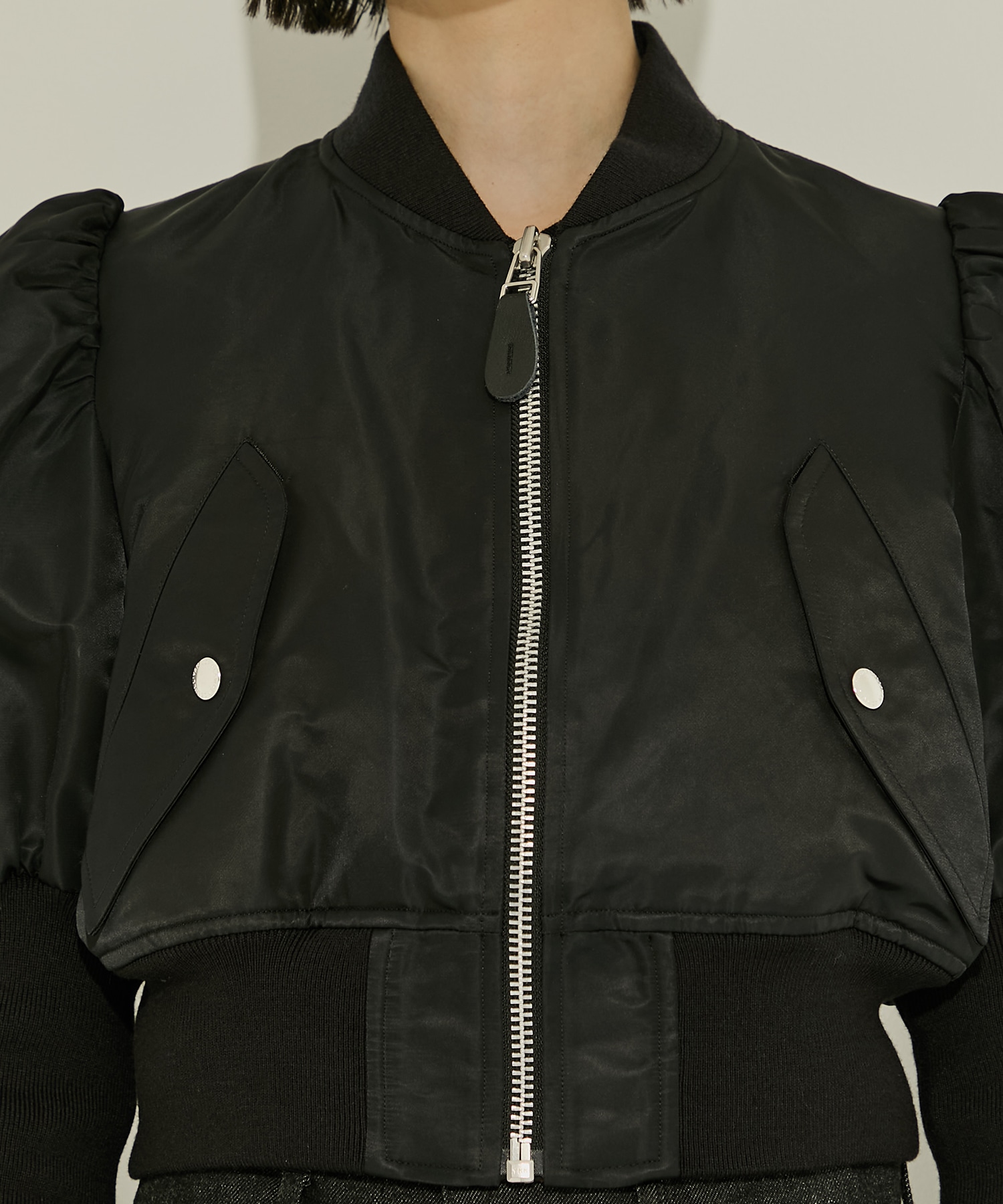 NYLON BOLERO BOMBER JACKET JOHN LAWRENCE SULLIVAN