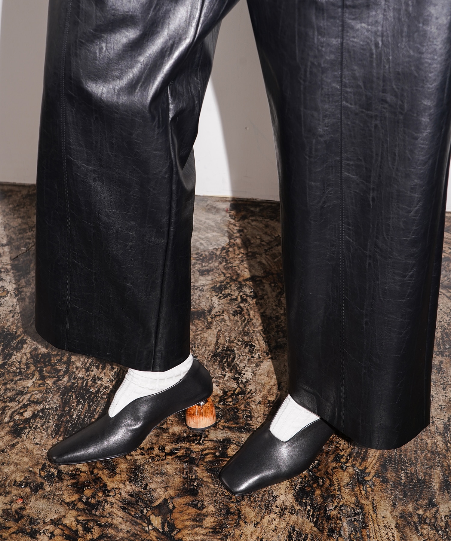 ARMA LEATHER PUMPS ALM