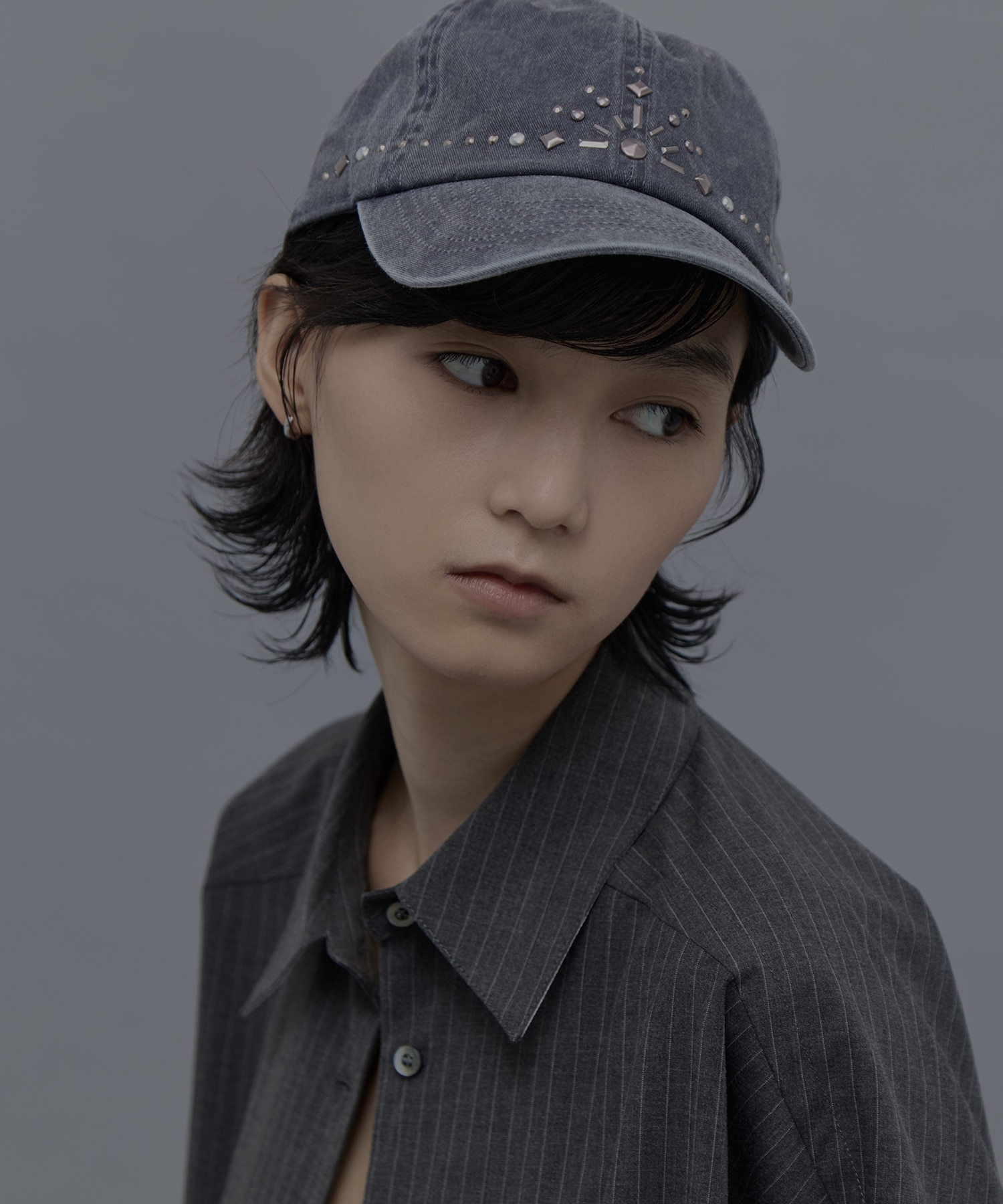 silver metal tiara cap tanakadaisuke