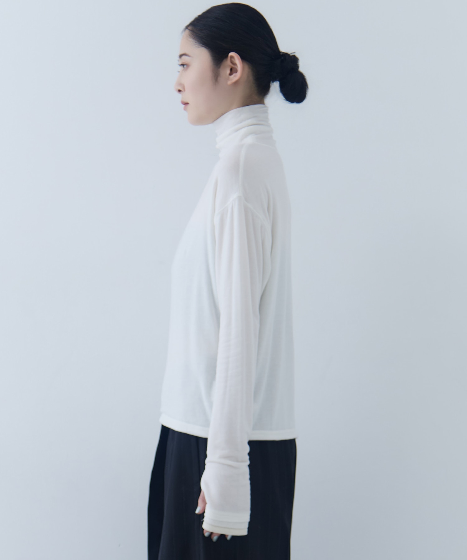 Cashmere Silk Loose Fit Top STUDIOUS