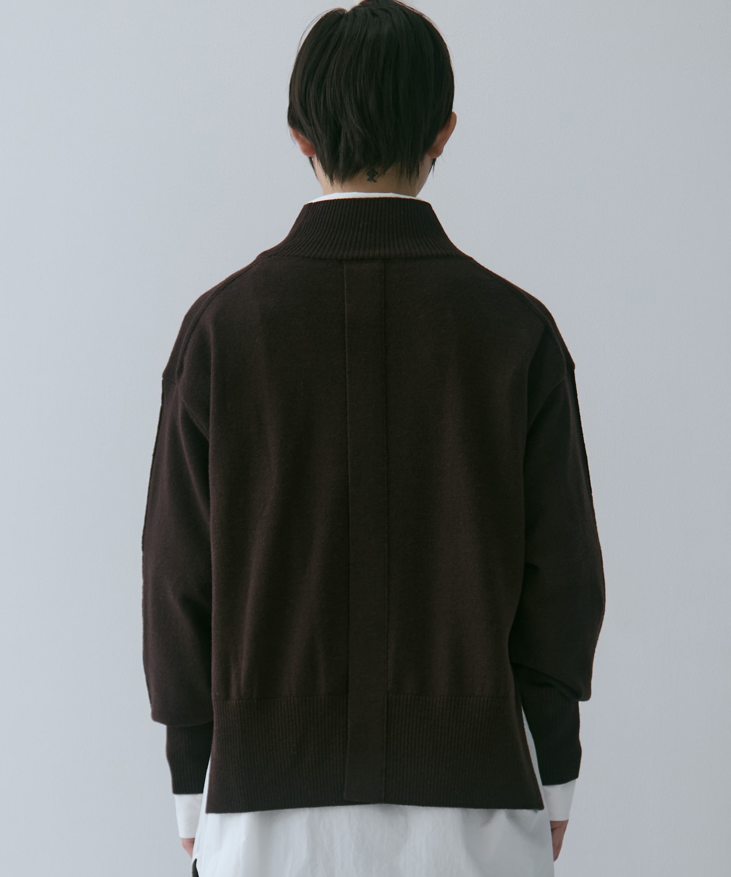 Merino Wool Turtle Neck Knit STUDIOUS