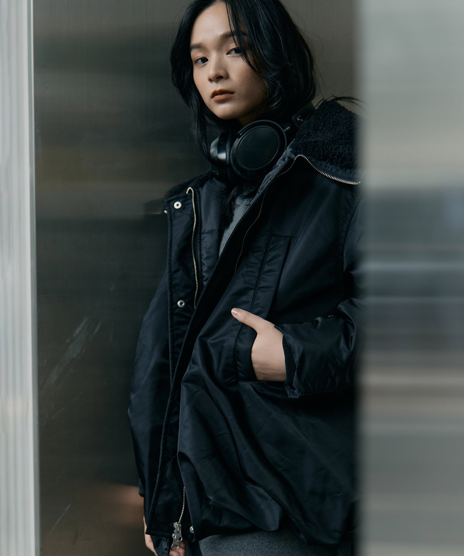 【WEB限定復刻】別注BALLOON DESIGN HOODED N3B CLANE