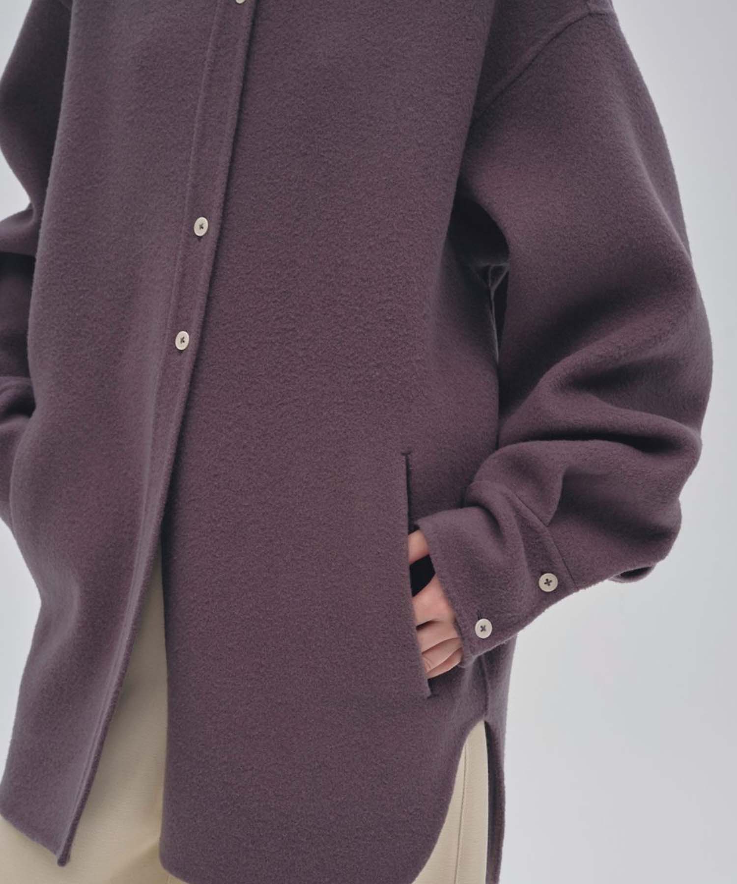 Wool Shirts Jacket TODAYFUL