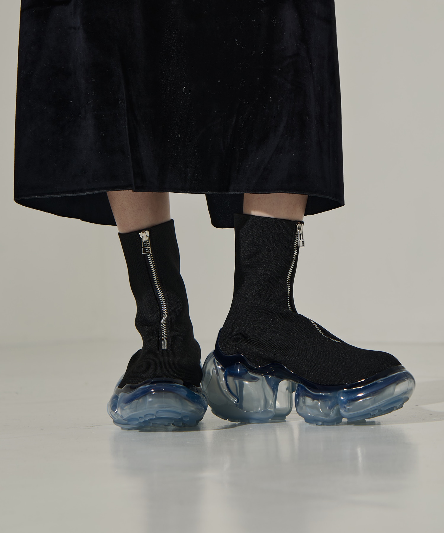 別注 ZIP MOOPIE BOOTS grounds