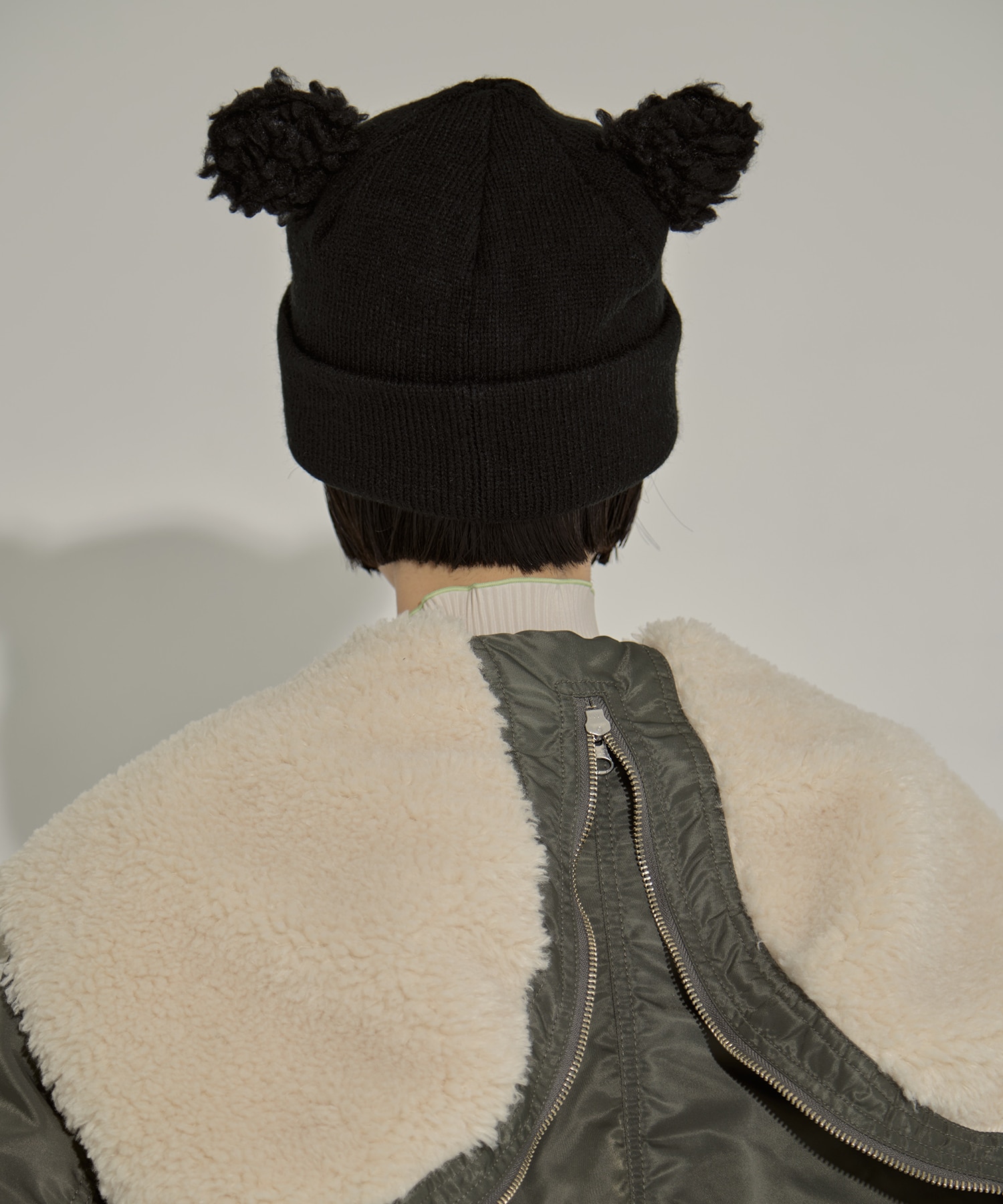Removable Bear Ear Beanie BASICKS