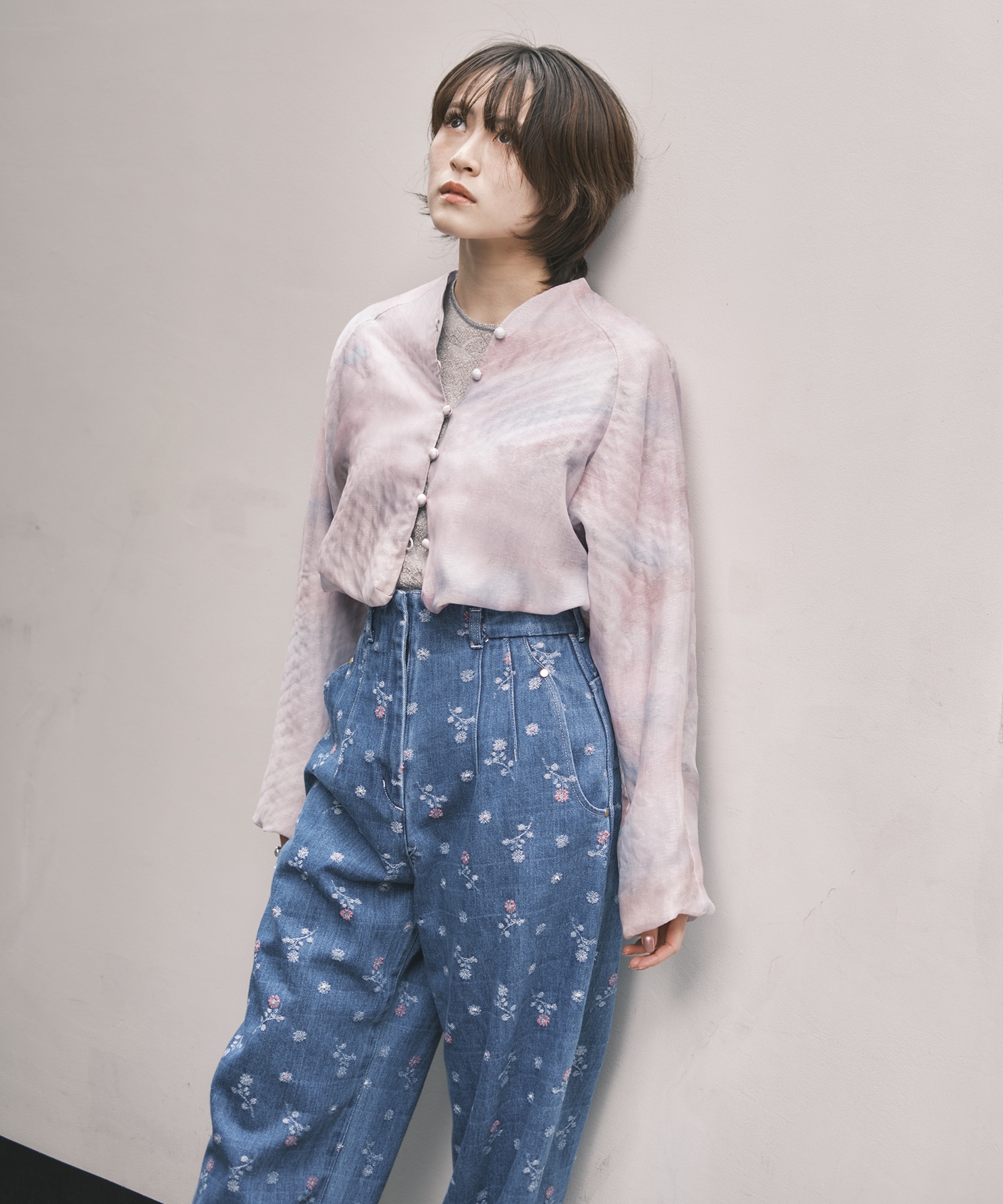 Triple-Layer Aurora-Dyed Jacket Mame Kurogouchi