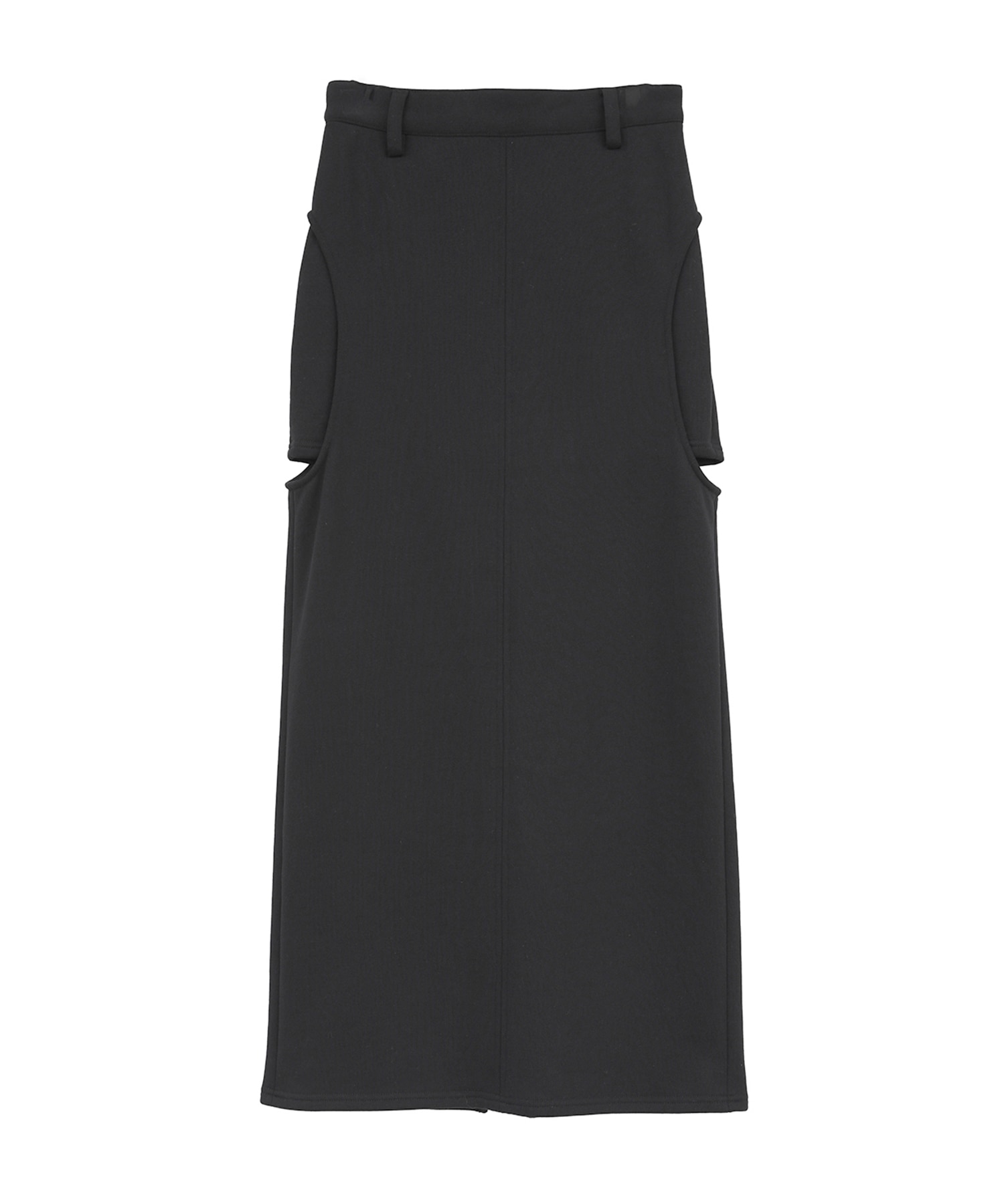 CIRCLE CUT SWEAT SKIRT CLANE