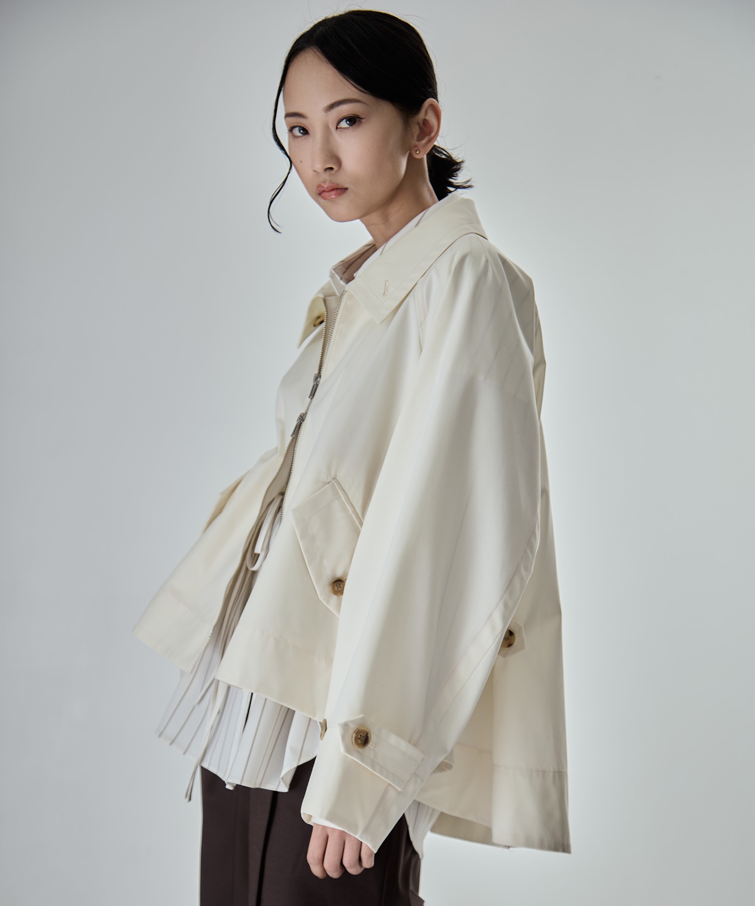 【大人気アイテム】Short Balmacaan Blouson STUDIOUS