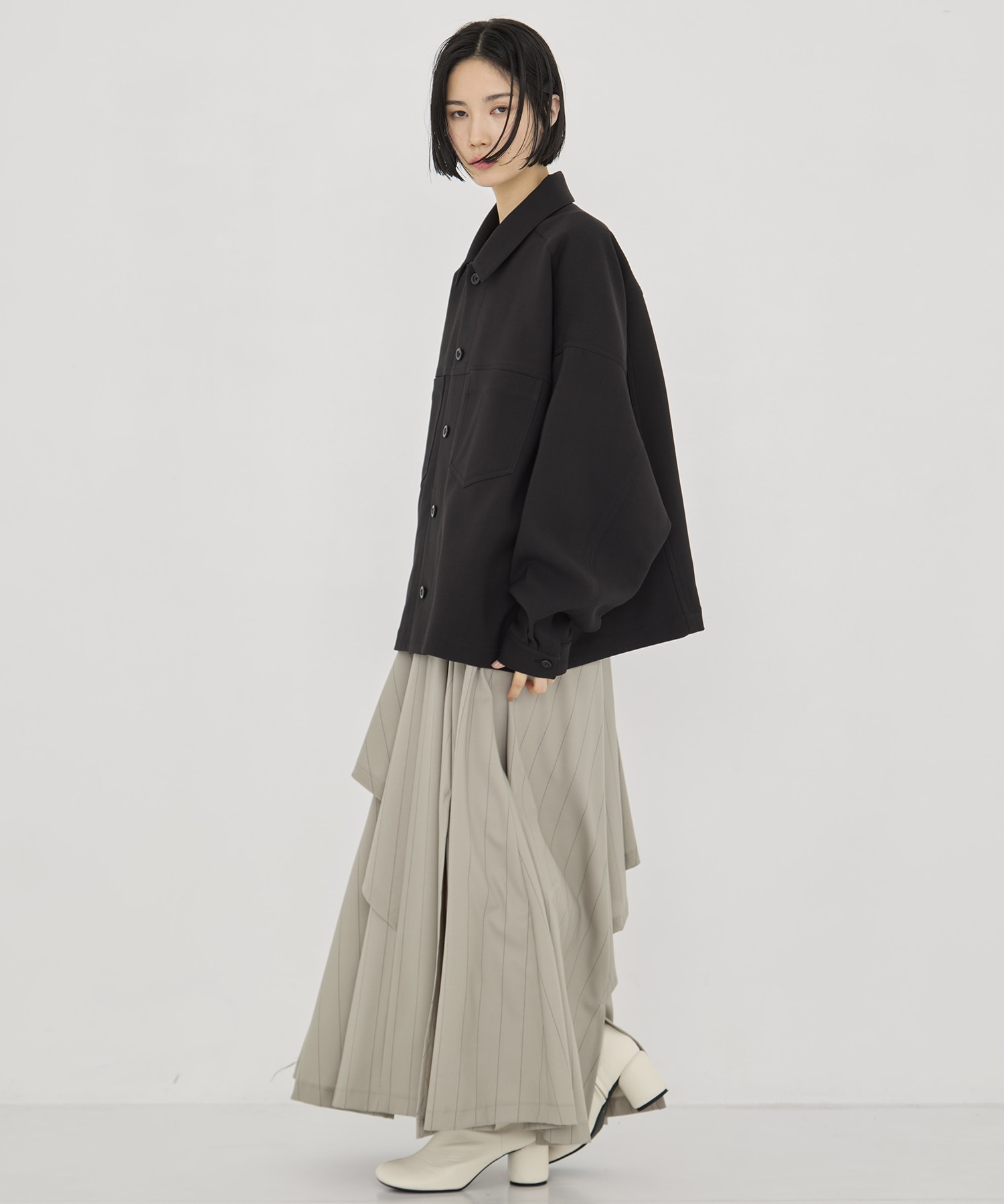 Cropped BOX Blouson UJOH