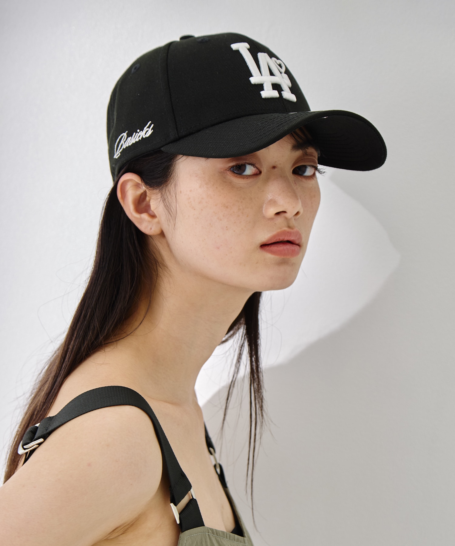 x Newera Dodgers CapBLK BASICKS