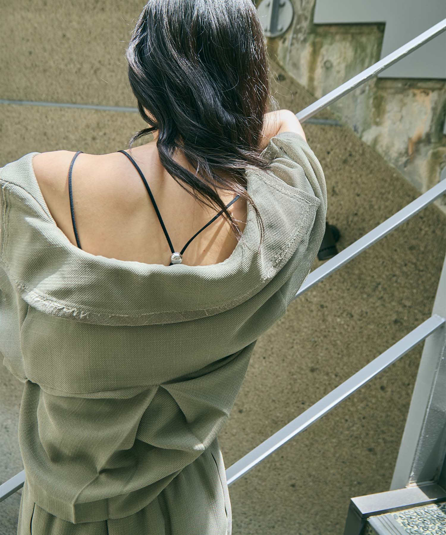 Washable Mesh Shirt Blouson STUDIOUS