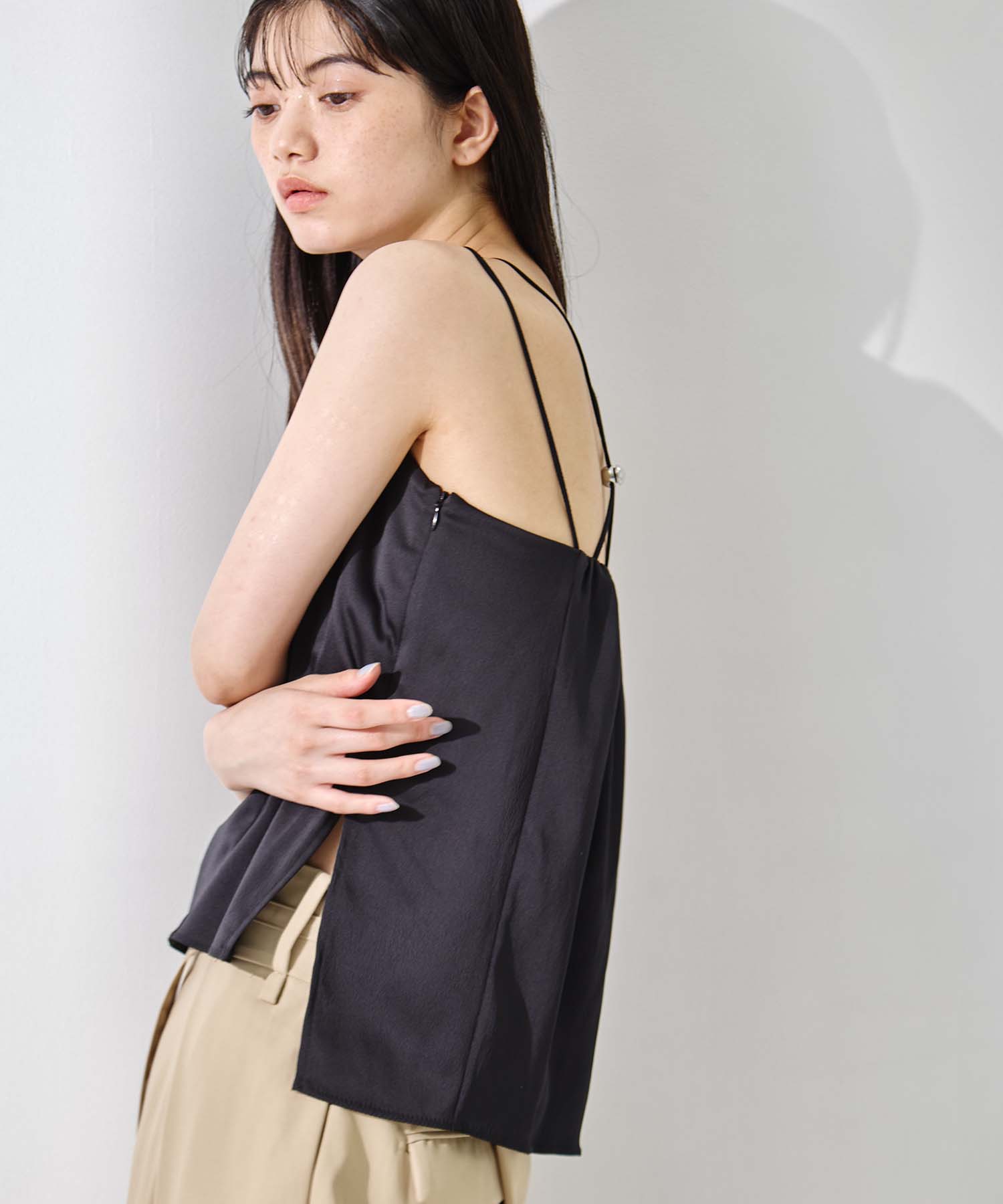 Stretch Satin Padded Camisole STUDIOUS