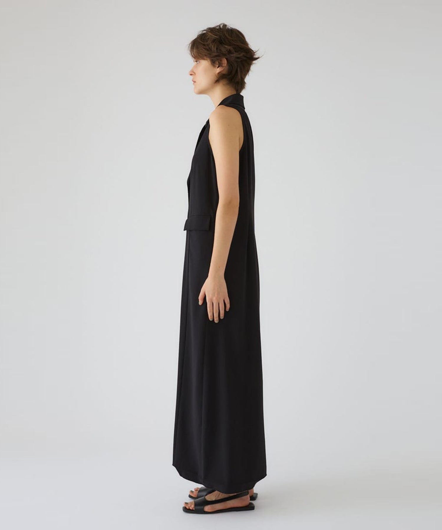 Halter neck tailored dress RIM.ARK