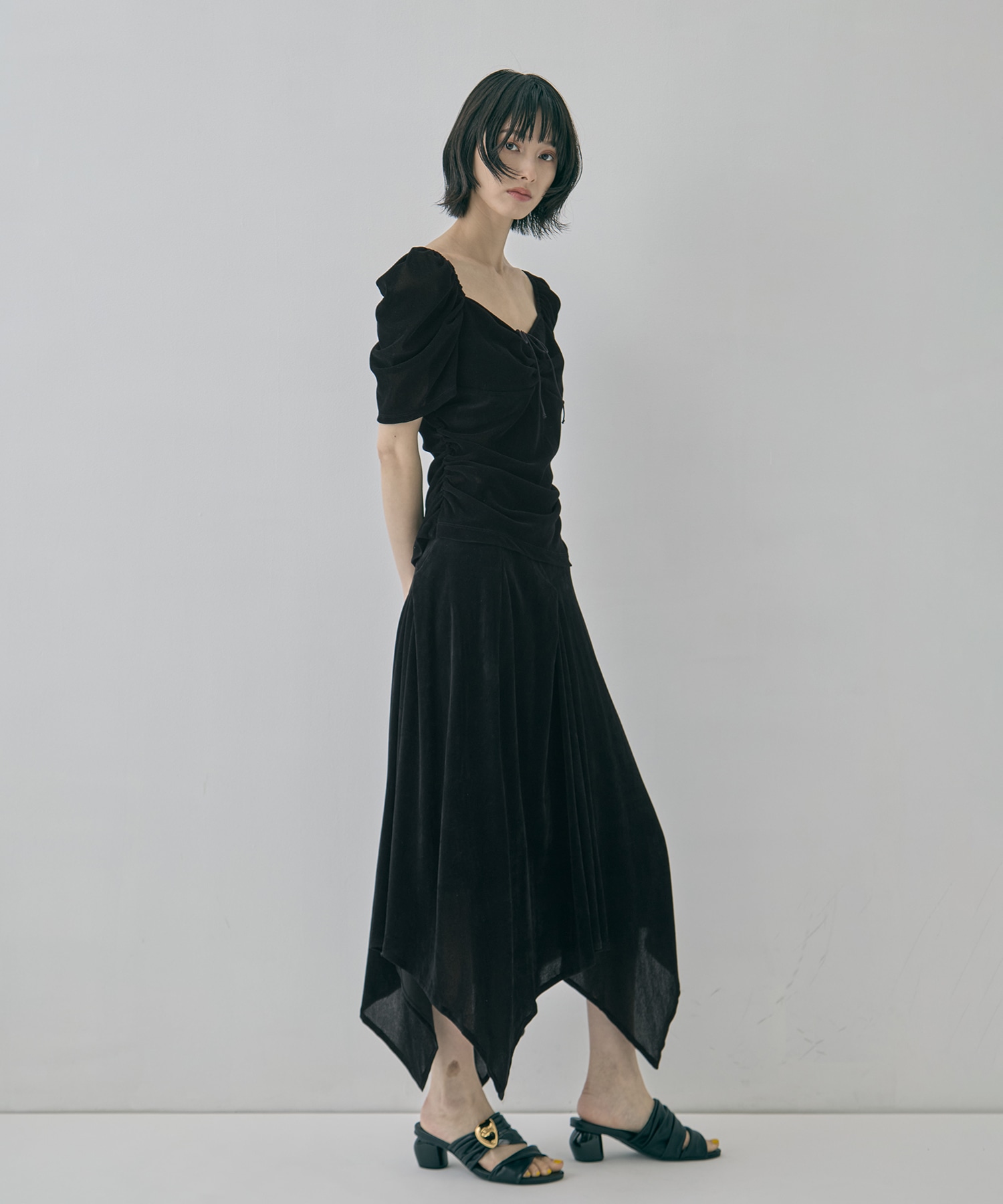 別注 VELOUR TEE FETICO