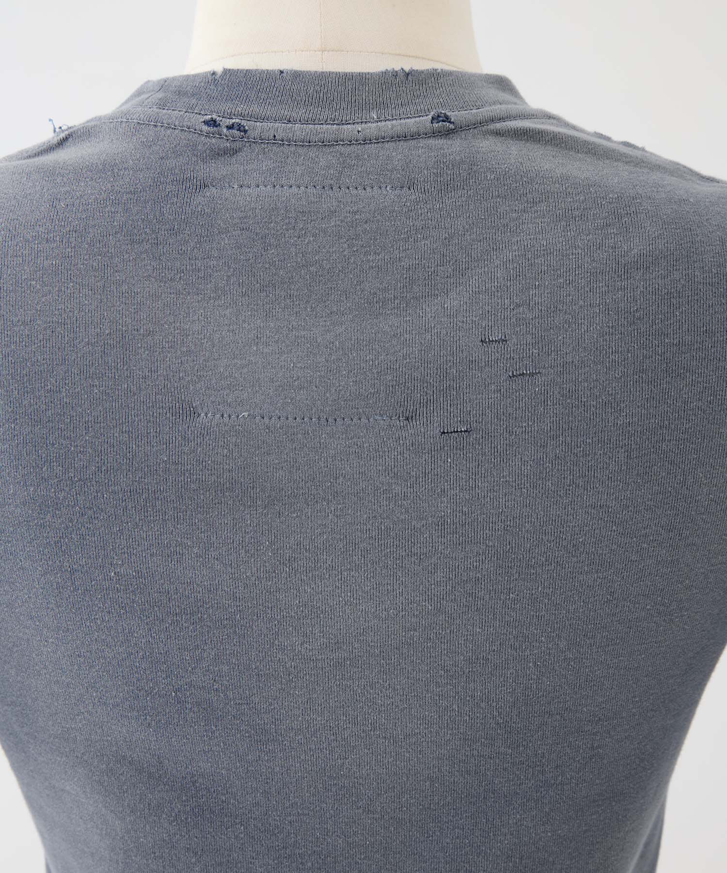 SUN FADED COLLAGE PRINT TEE Maison MIHARA YASUHIRO