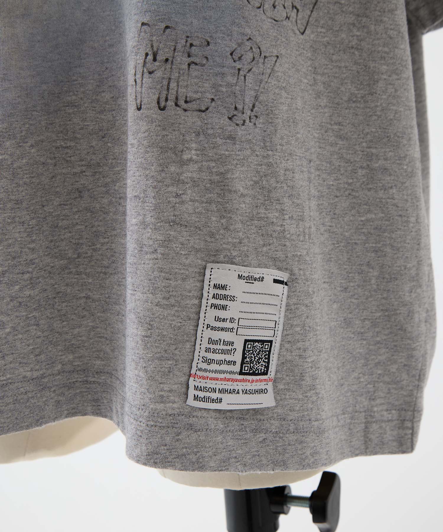 CAT PRINTED TEE Maison MIHARA YASUHIRO