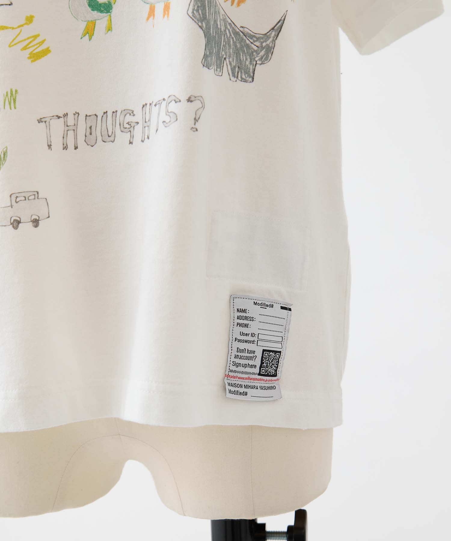 KIDS DOODLE TEE Maison MIHARA YASUHIRO