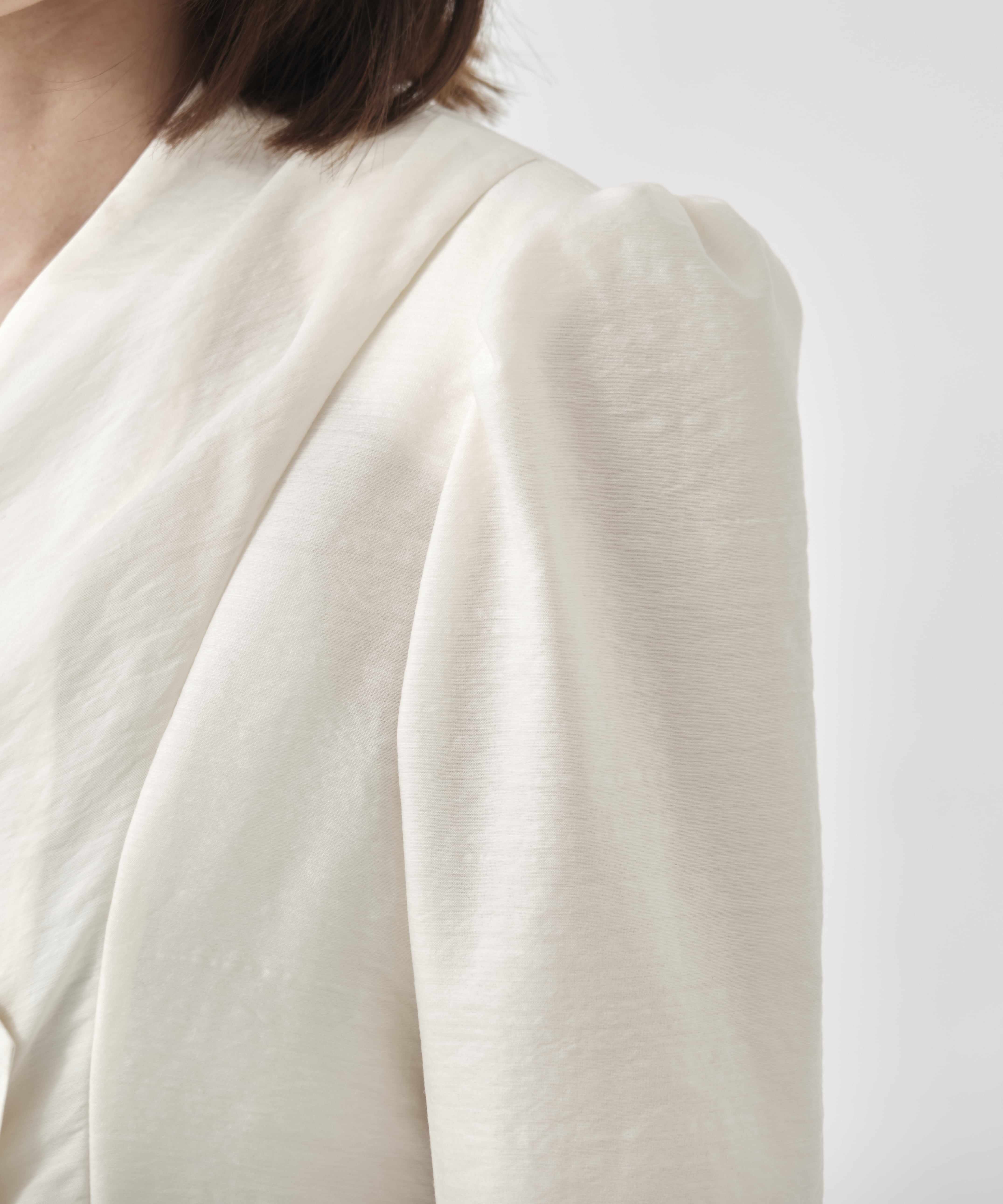 DRAPED WRAP JACKET FETICO