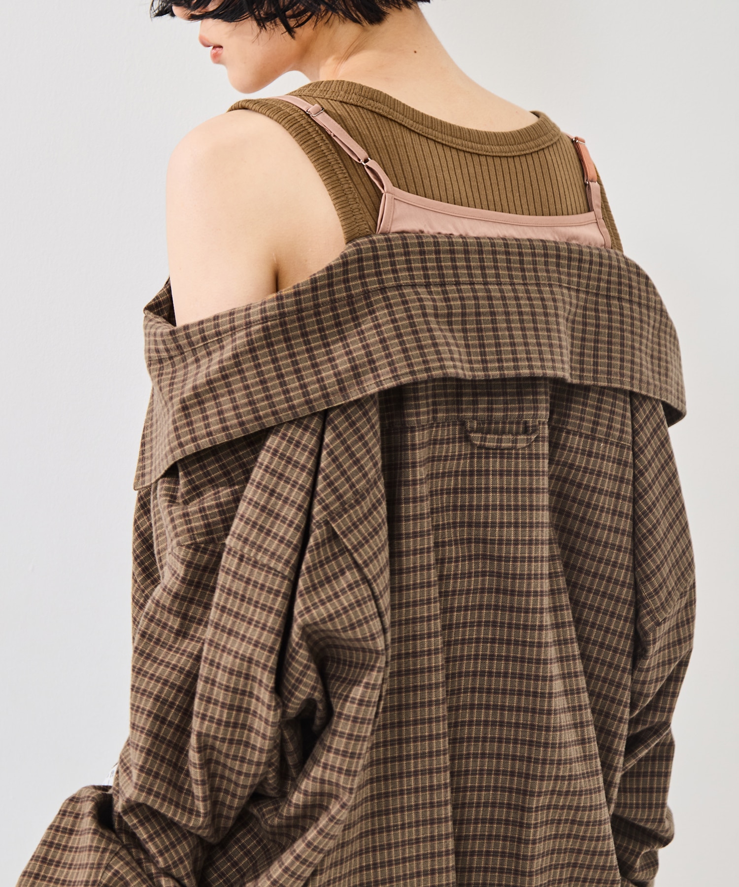 LAYERED STRIPE SHIRTS Maison MIHARA YASUHIRO
