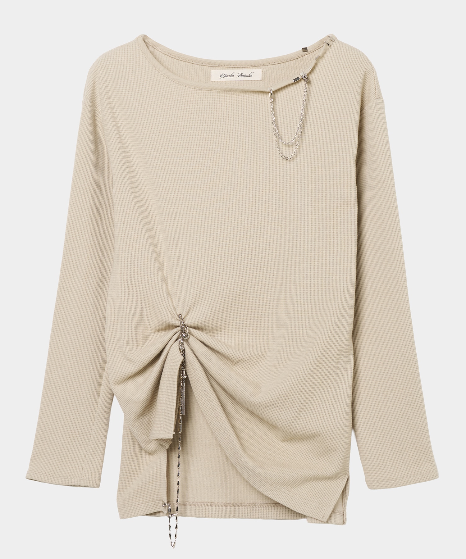 body piercing long sleeve　pullover tanakadaisuke