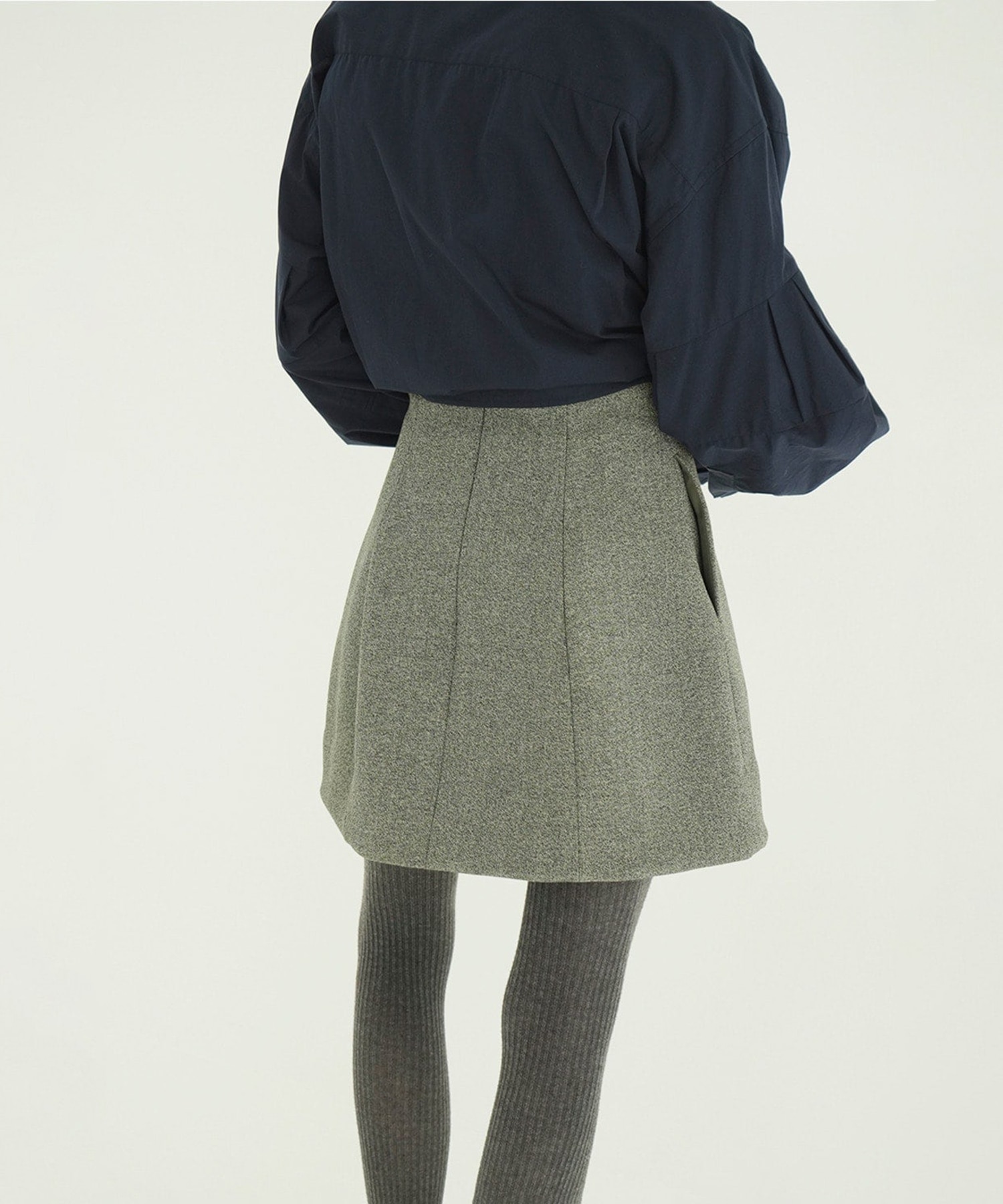 CONSTRUCTIVE MINI SKIRT CLANE