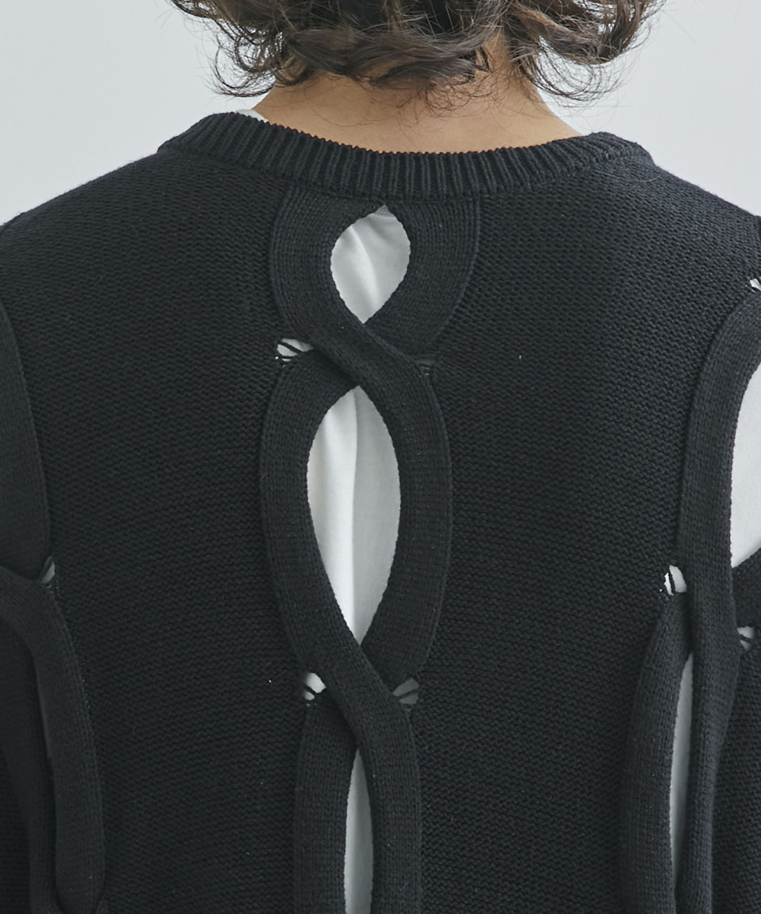 CABLE KNIT MUKAI